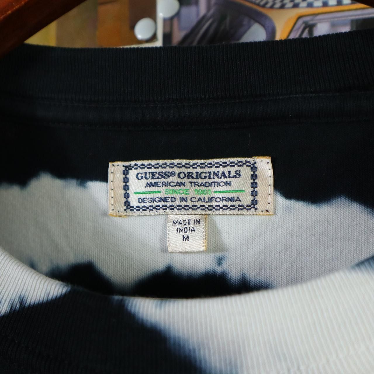 Guess Essential Guess Striped Tie Dye T-shirt Size US L / EU 52-54 / 3 - 4 Thumbnail