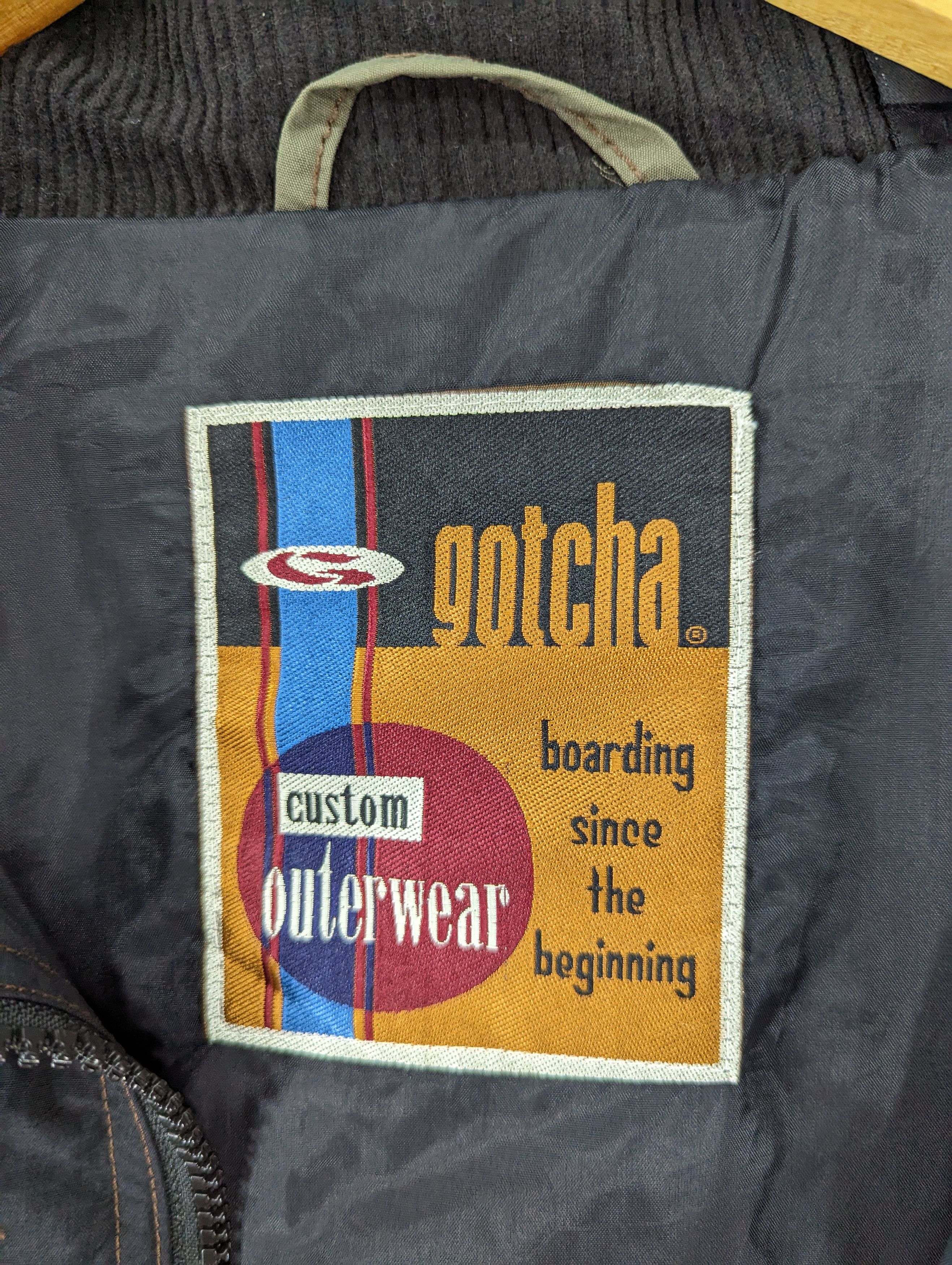 Gotcha 💥RARE💥Vintage 90s Gotcha Custom Outerwear Jacket Size US M / EU 48-50 / 2 - 9 Thumbnail