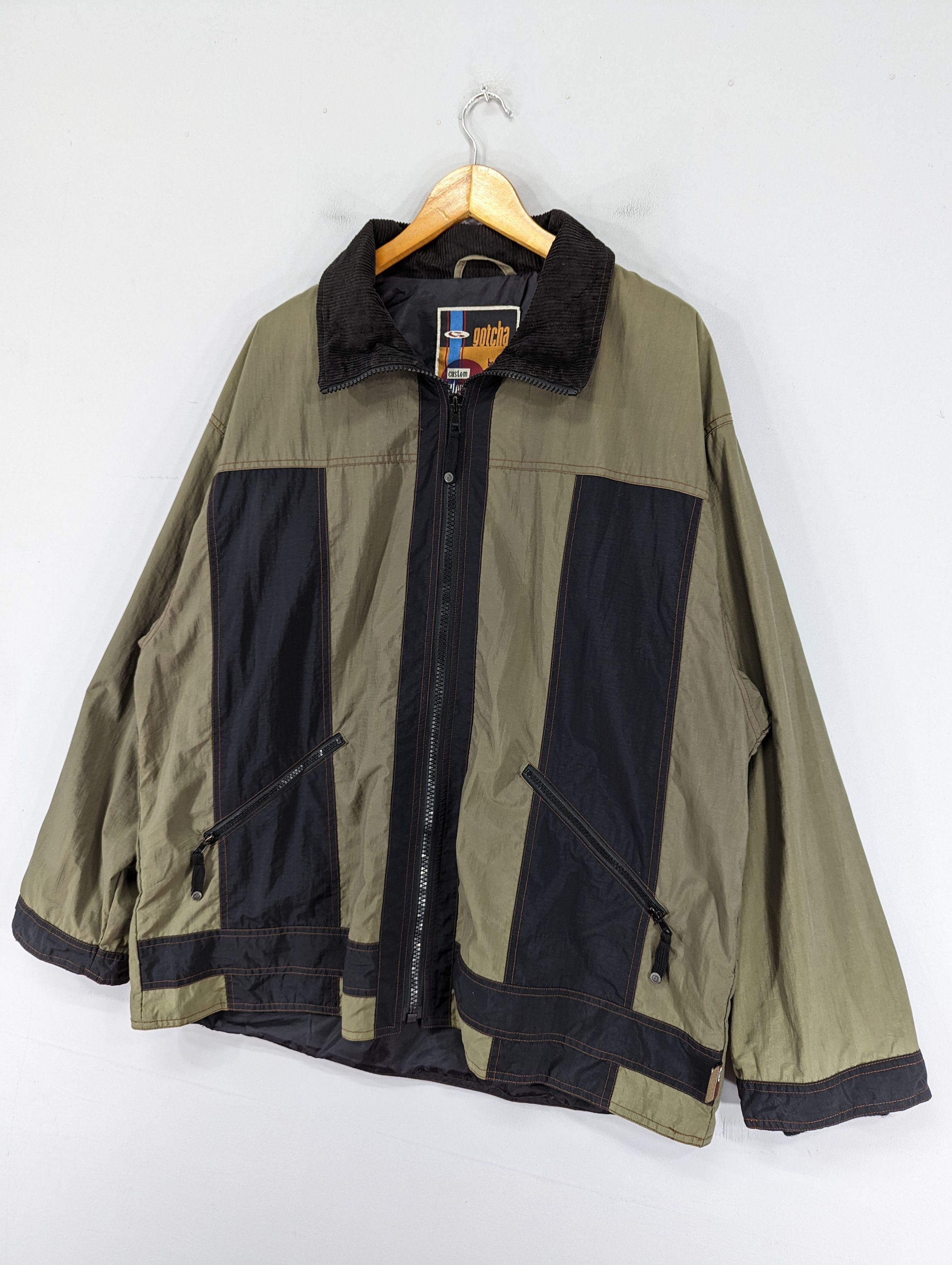Gotcha 💥RARE💥Vintage 90s Gotcha Custom Outerwear Jacket Size US M / EU 48-50 / 2 - 3 Thumbnail