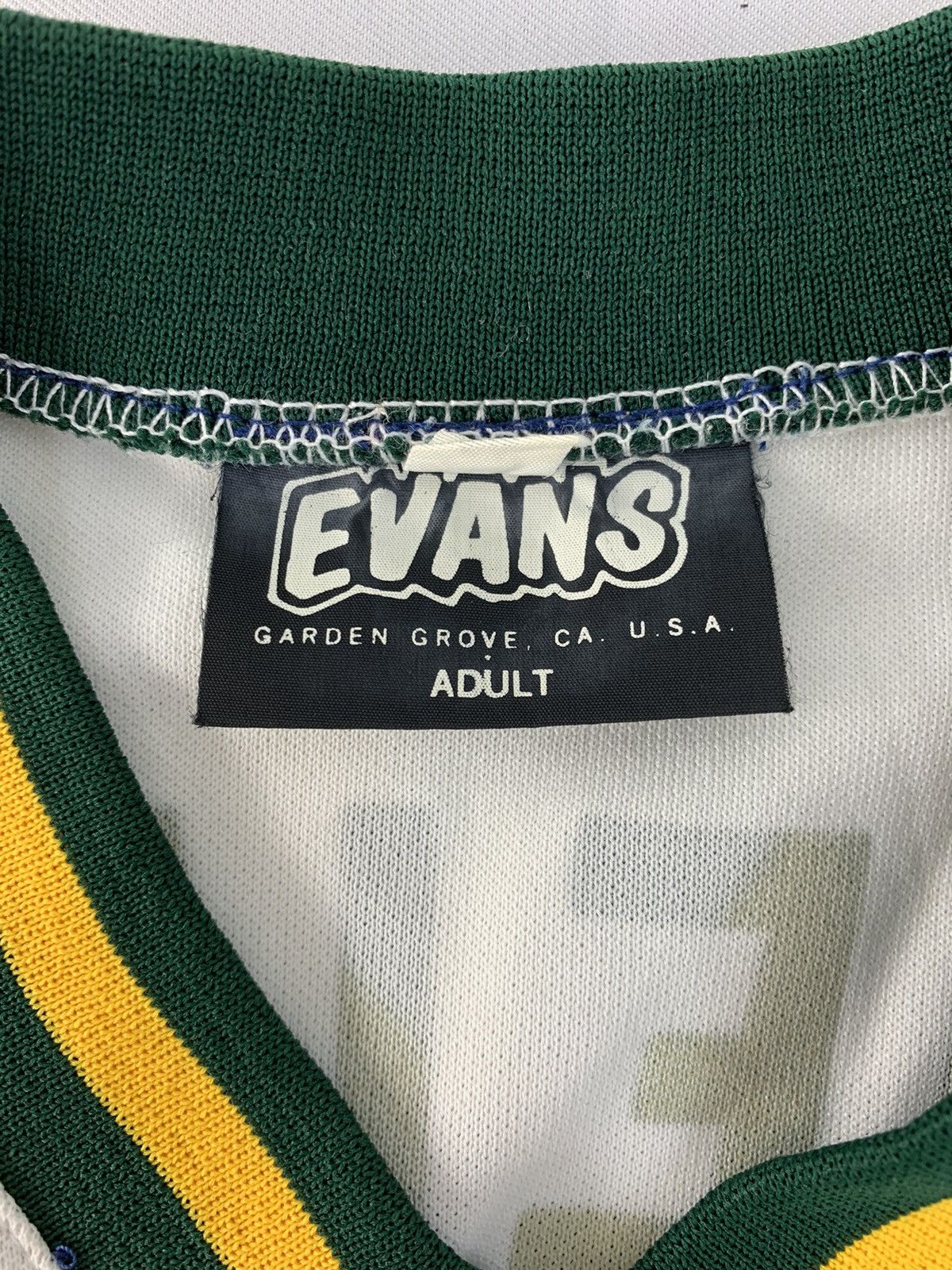 Vintage Evans Athletic R Heiman 5 Ringer Jerseys Spell Out Tee Size US M / EU 48-50 / 2 - 5 Thumbnail
