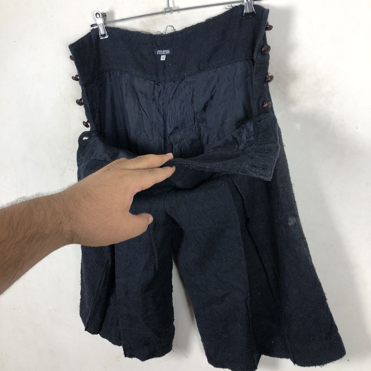 Japanese Brand SHORT DOUBLE PANTS JOURNAL STANDARD Size US 36 / EU 52 - 8 Thumbnail
