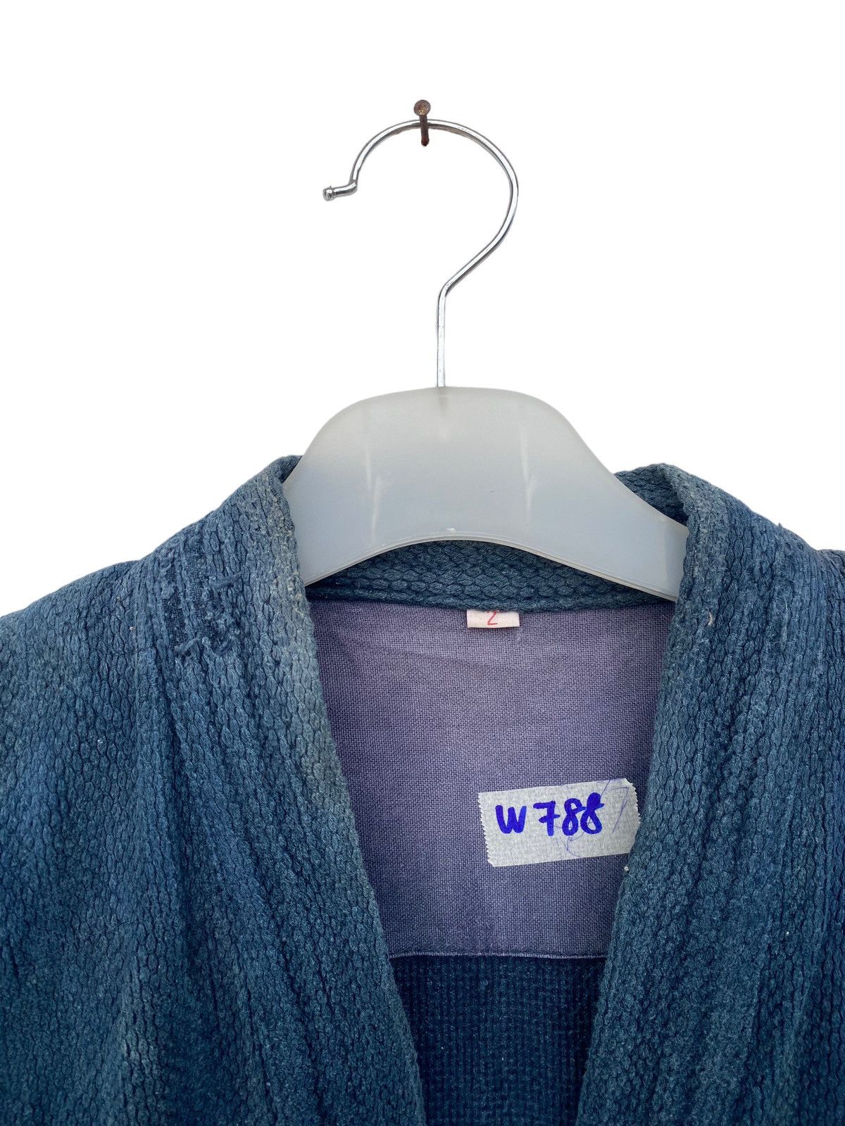 Japanese Brand Vintage Kendogi by Ren-oh Indigo Sanjuro Jacket Size US M / EU 48-50 / 2 - 7 Thumbnail