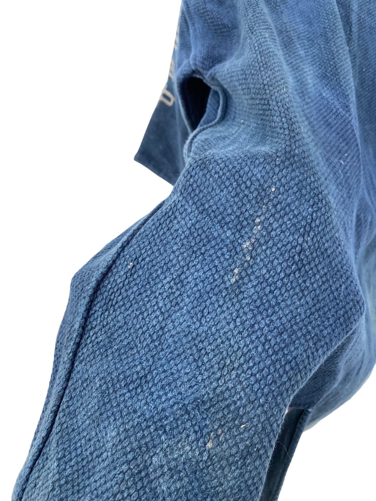 Japanese Brand Vintage Kendogi by Ren-oh Indigo Sanjuro Jacket Size US M / EU 48-50 / 2 - 5 Thumbnail