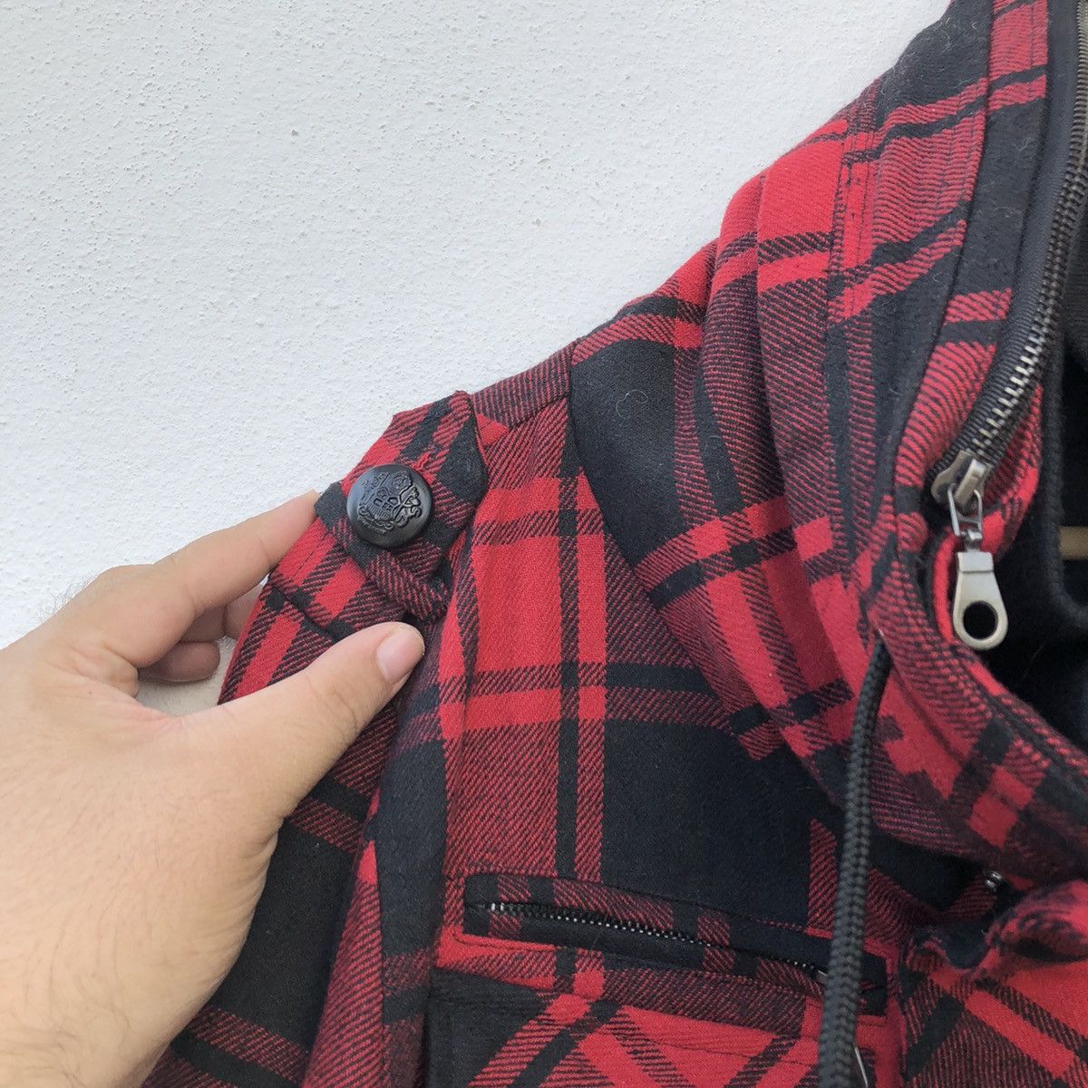 In The Attic TARTAN DESIGN PUNK STYLE IN THE ATTIC HOMME JACKET Size US L / EU 52-54 / 3 - 7 Thumbnail