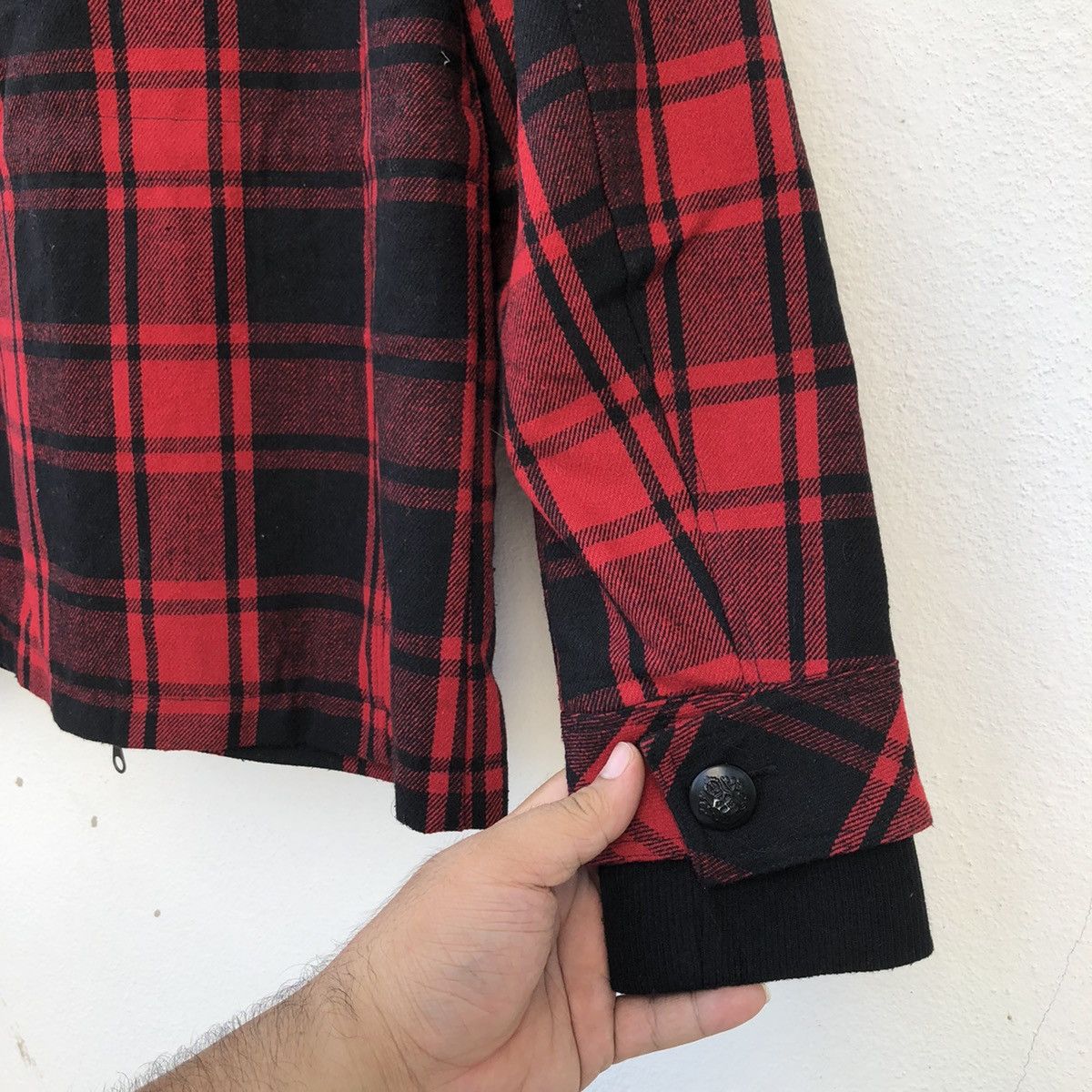 In The Attic TARTAN DESIGN PUNK STYLE IN THE ATTIC HOMME JACKET Size US L / EU 52-54 / 3 - 9 Thumbnail
