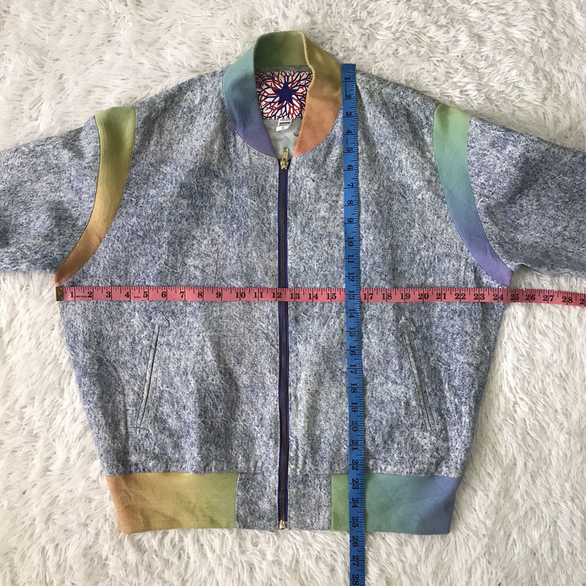 PHENOMENON Rare Phenomenon Multicolored Chemical Wash Illmatic Jacket Size US L / EU 52-54 / 3 - 20 Thumbnail