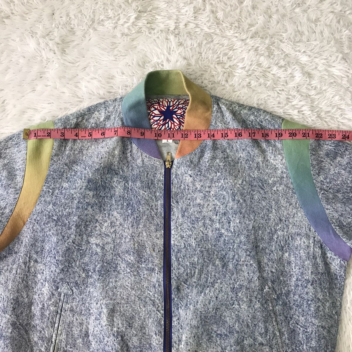 PHENOMENON Rare Phenomenon Multicolored Chemical Wash Illmatic Jacket Size US L / EU 52-54 / 3 - 21 Thumbnail