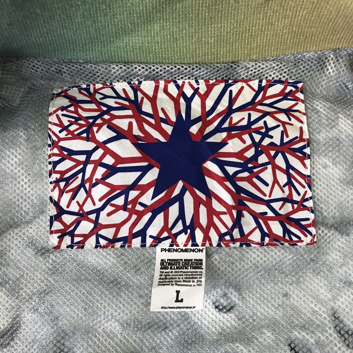 PHENOMENON Rare Phenomenon Multicolored Chemical Wash Illmatic Jacket Size US L / EU 52-54 / 3 - 16 Thumbnail