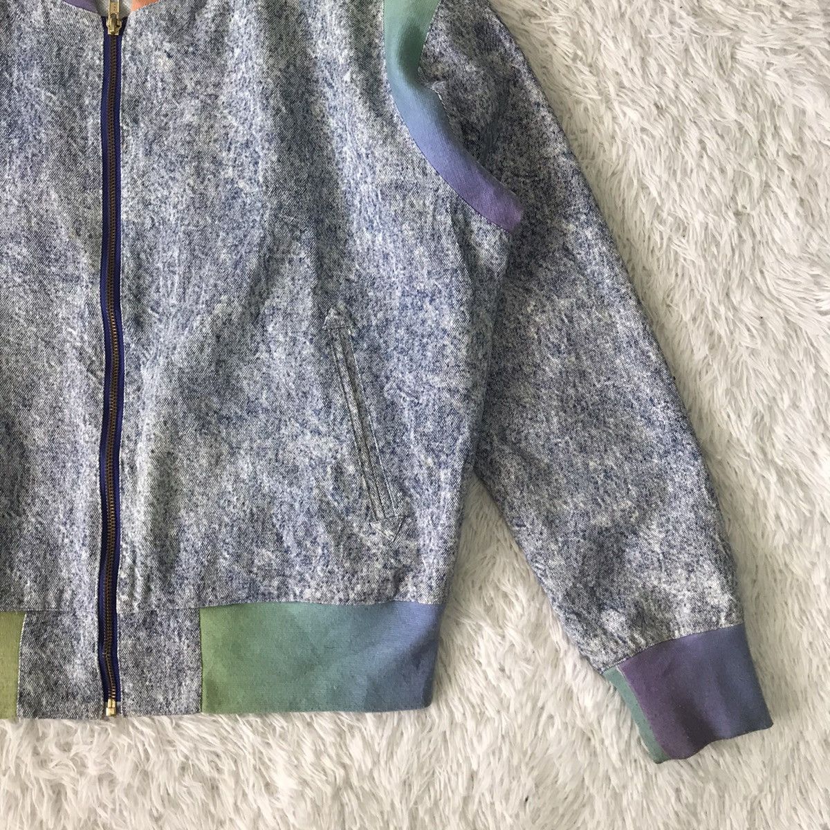 PHENOMENON Rare Phenomenon Multicolored Chemical Wash Illmatic Jacket Size US L / EU 52-54 / 3 - 4 Thumbnail