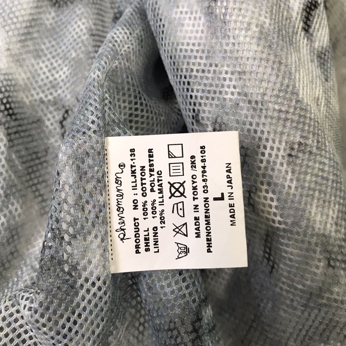 PHENOMENON Rare Phenomenon Multicolored Chemical Wash Illmatic Jacket Size US L / EU 52-54 / 3 - 19 Thumbnail