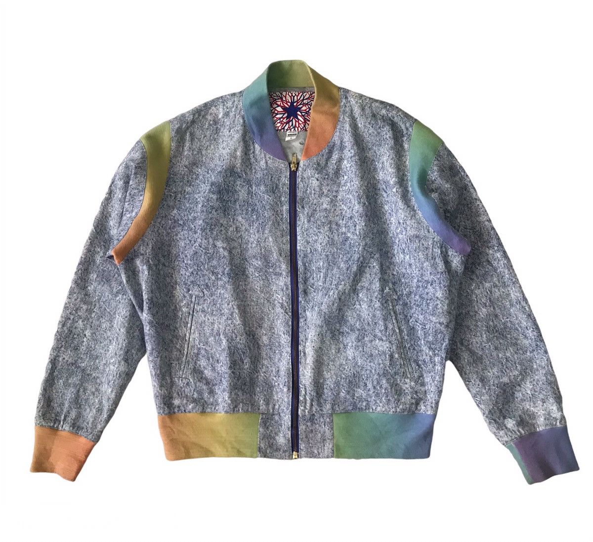 PHENOMENON Rare Phenomenon Multicolored Chemical Wash Illmatic Jacket Size US L / EU 52-54 / 3 - 1 Thumbnail