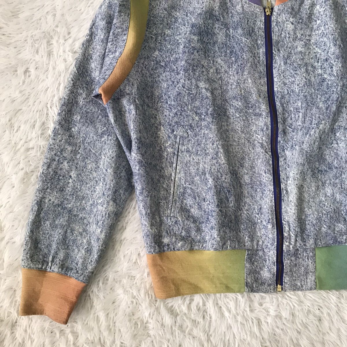 PHENOMENON Rare Phenomenon Multicolored Chemical Wash Illmatic Jacket Size US L / EU 52-54 / 3 - 3 Thumbnail