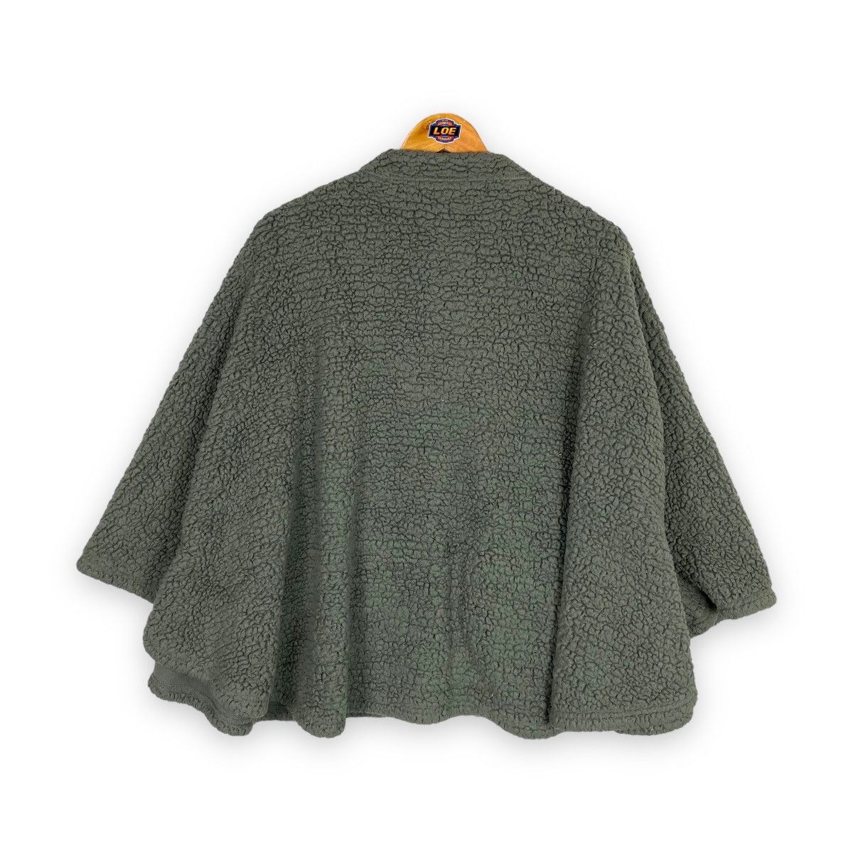 Designer × Japanese Brand × Yohji Yamamoto Y'S FOR LIVING FLEECE CAPE CLOAKS JACKET Size US L / EU 52-54 / 3 - 6 Thumbnail