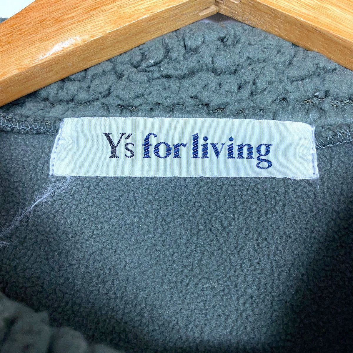 Designer × Japanese Brand × Yohji Yamamoto Y'S FOR LIVING FLEECE CAPE CLOAKS JACKET Size US L / EU 52-54 / 3 - 8 Thumbnail