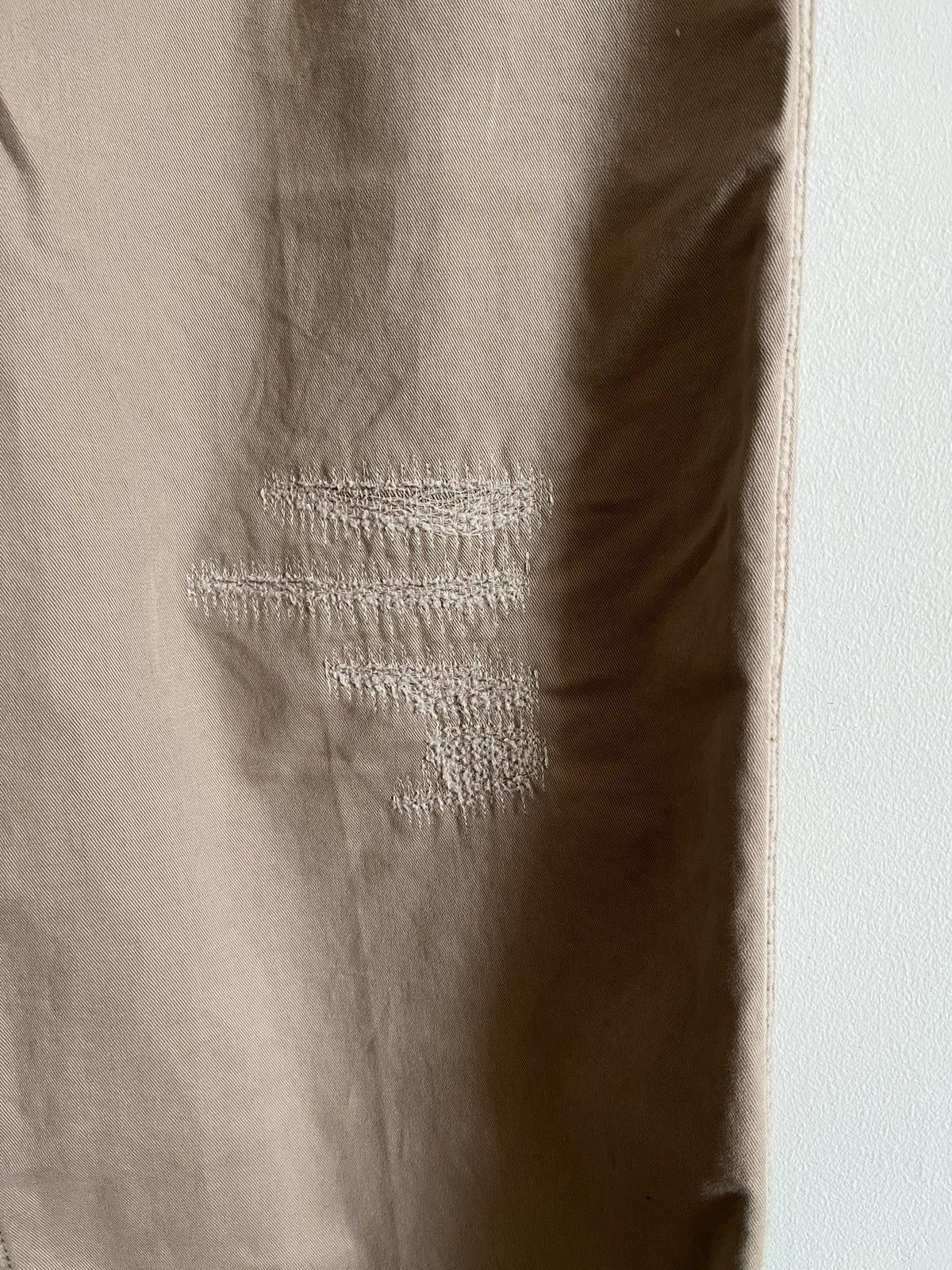Acne Studios Beige Cotton Trousers Size US 32 / EU 48 - 4 Thumbnail