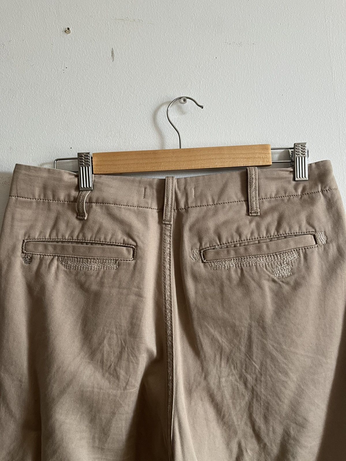 Acne Studios Beige Cotton Trousers Size US 32 / EU 48 - 7 Thumbnail