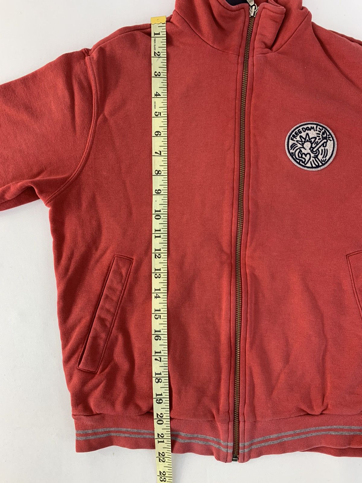 Keith Haring Hype Keith Haring Freedom Statue Of Liberty Patches Zip Up Size S / US 4 / IT 40 - 9 Thumbnail