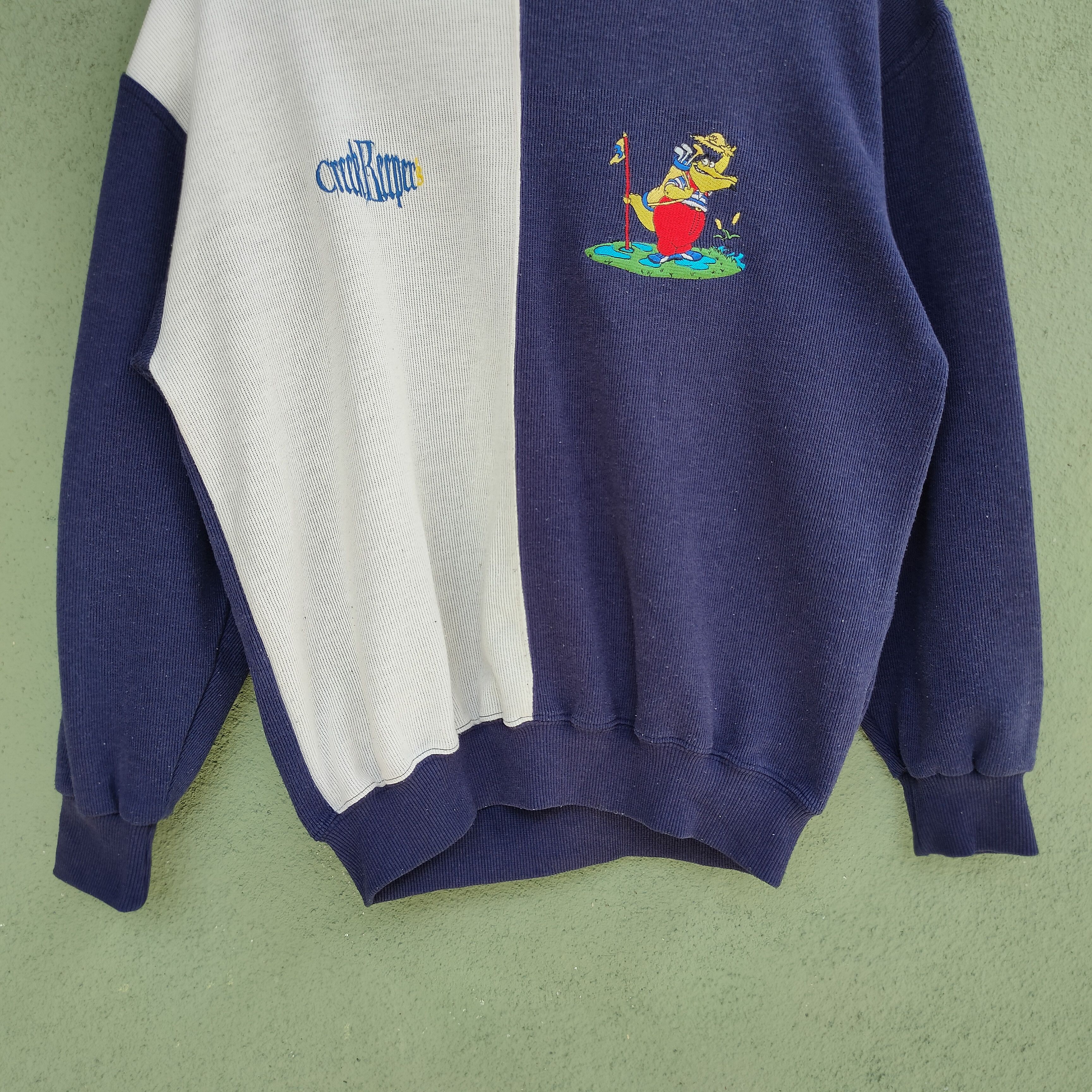 Designer Vintage Creek Keeper's Embroidery Logo Sweatshirt Jumper Size US M / EU 48-50 / 2 - 2 Thumbnail