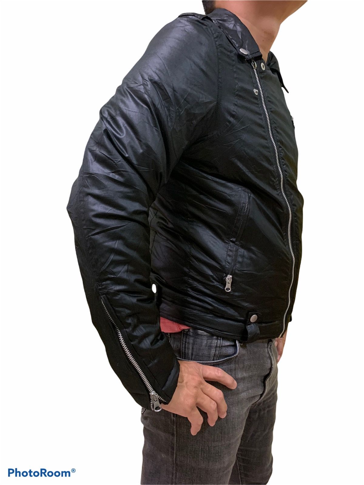 Japanese Brand Third Row black light jacket LIkE motorcyle jacket Size US M / EU 48-50 / 2 - 8 Thumbnail