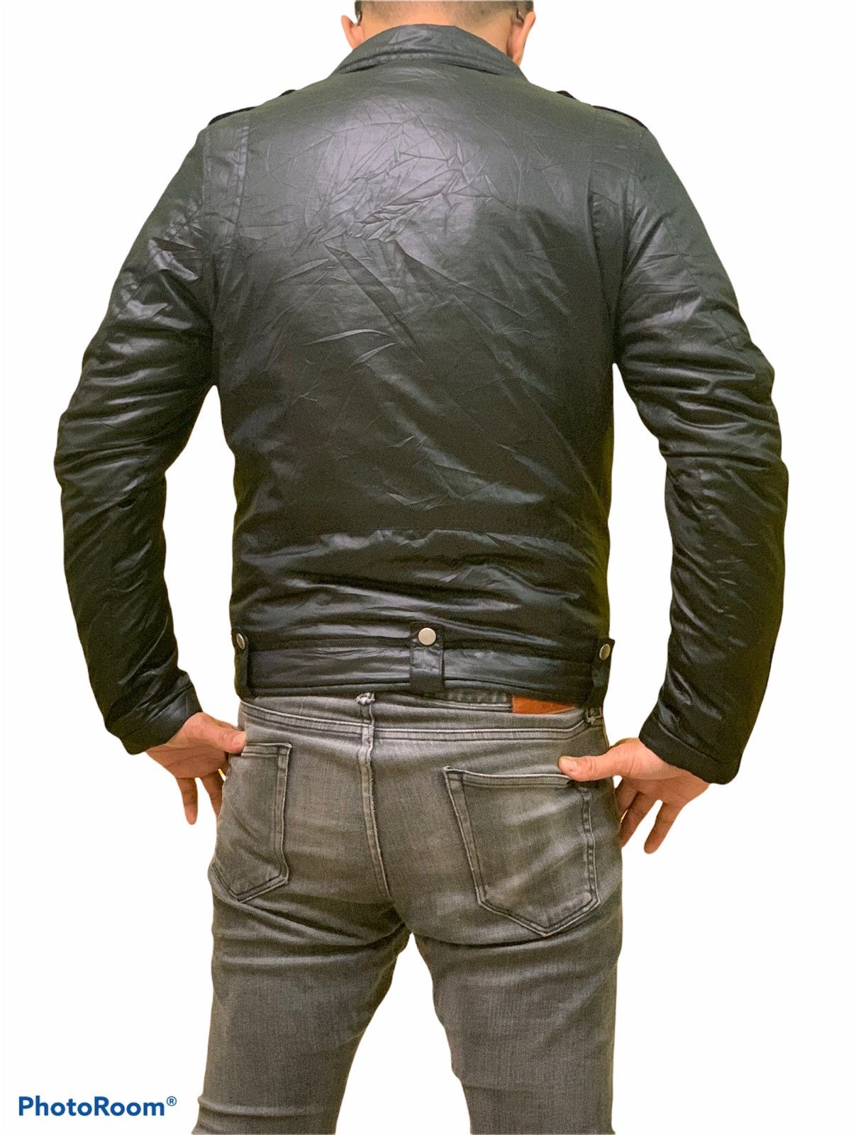 Japanese Brand Third Row black light jacket LIkE motorcyle jacket Size US M / EU 48-50 / 2 - 9 Thumbnail