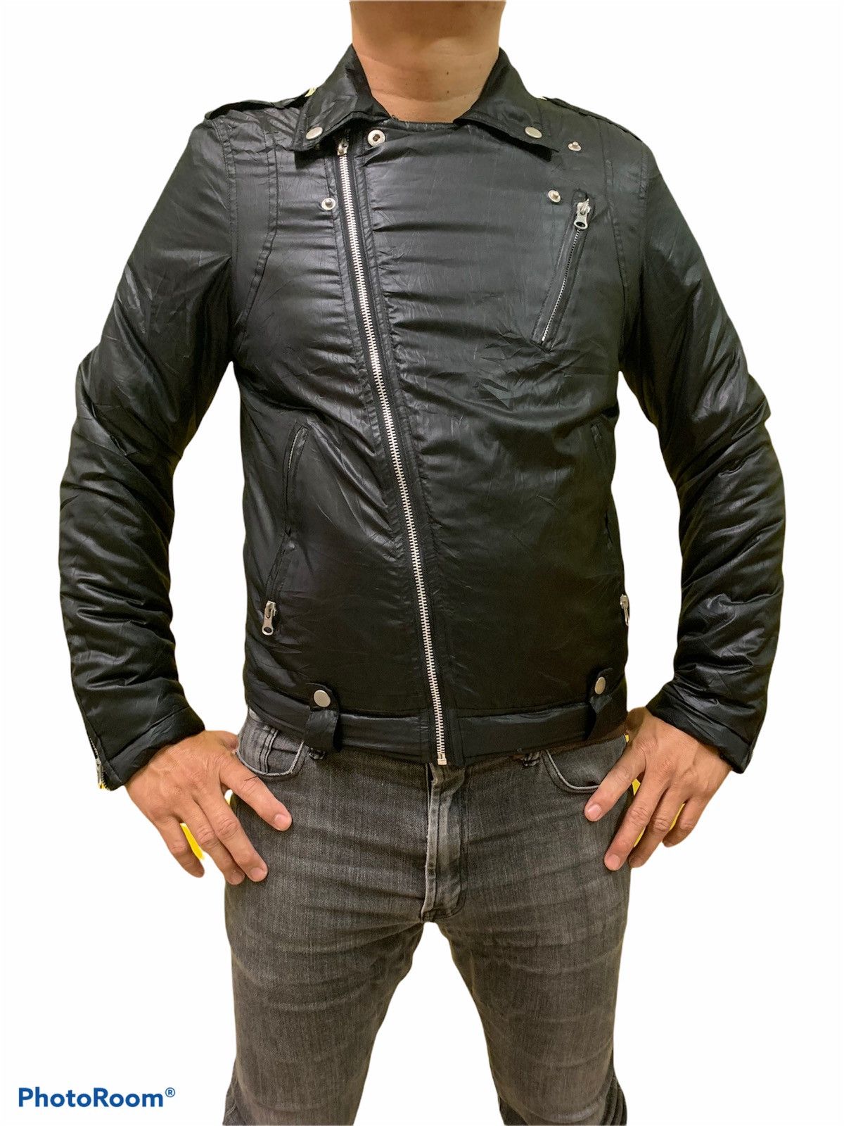 Japanese Brand Third Row black light jacket LIkE motorcyle jacket Size US M / EU 48-50 / 2 - 6 Thumbnail