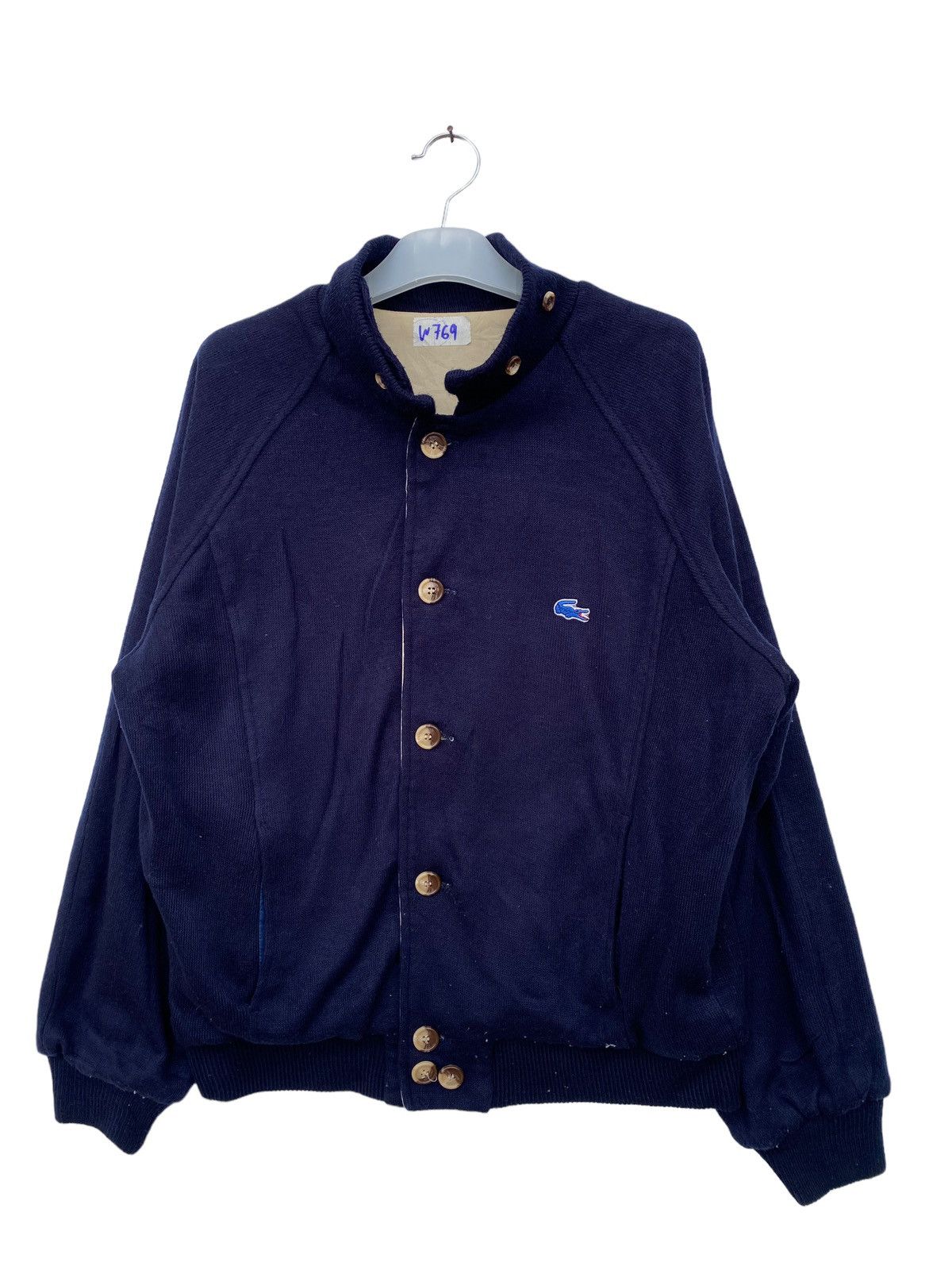 Lacoste Vintage Lacoste Reversible Bomber Jacket Size US L / EU 52-54 / 3 - 1 Thumbnail