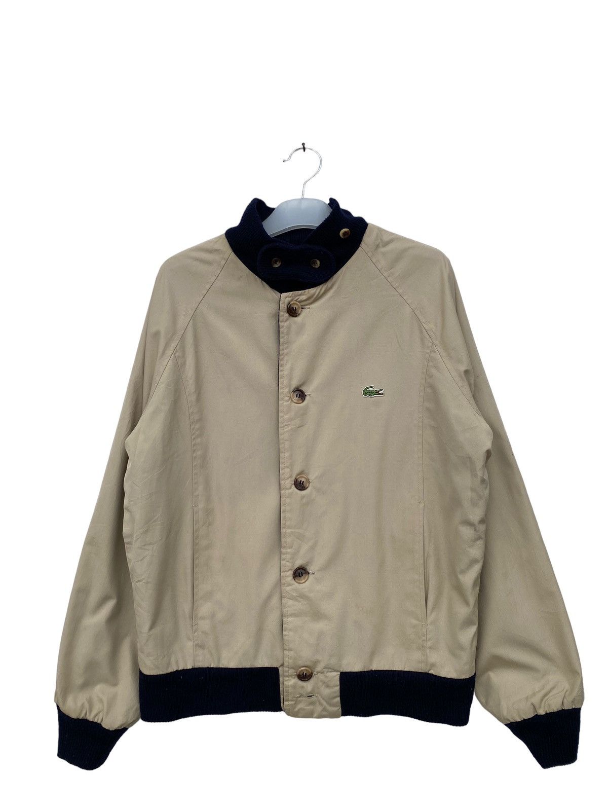Lacoste Vintage Lacoste Reversible Bomber Jacket Size US L / EU 52-54 / 3 - 2 Thumbnail