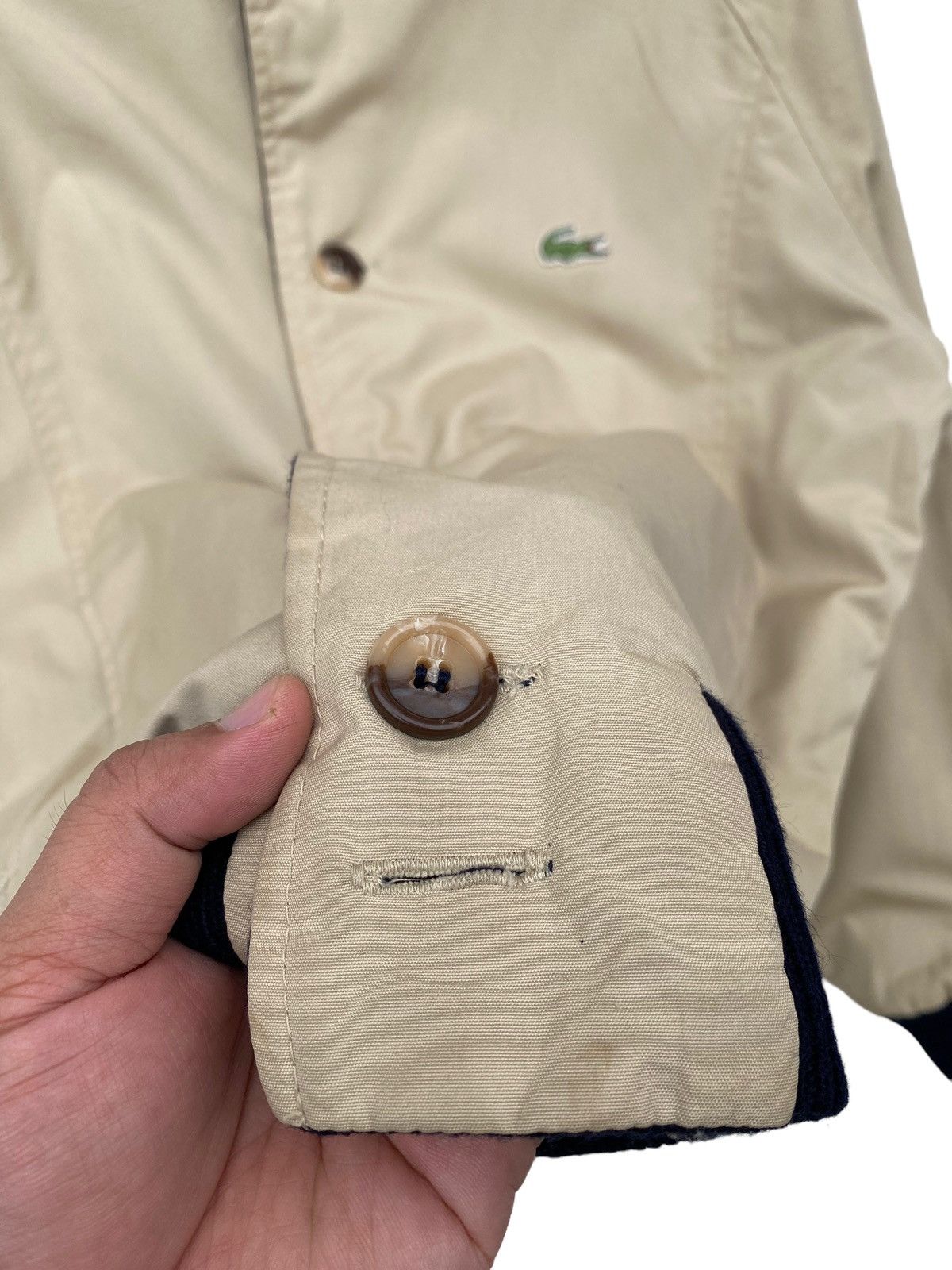 Lacoste Vintage Lacoste Reversible Bomber Jacket Size US L / EU 52-54 / 3 - 9 Thumbnail