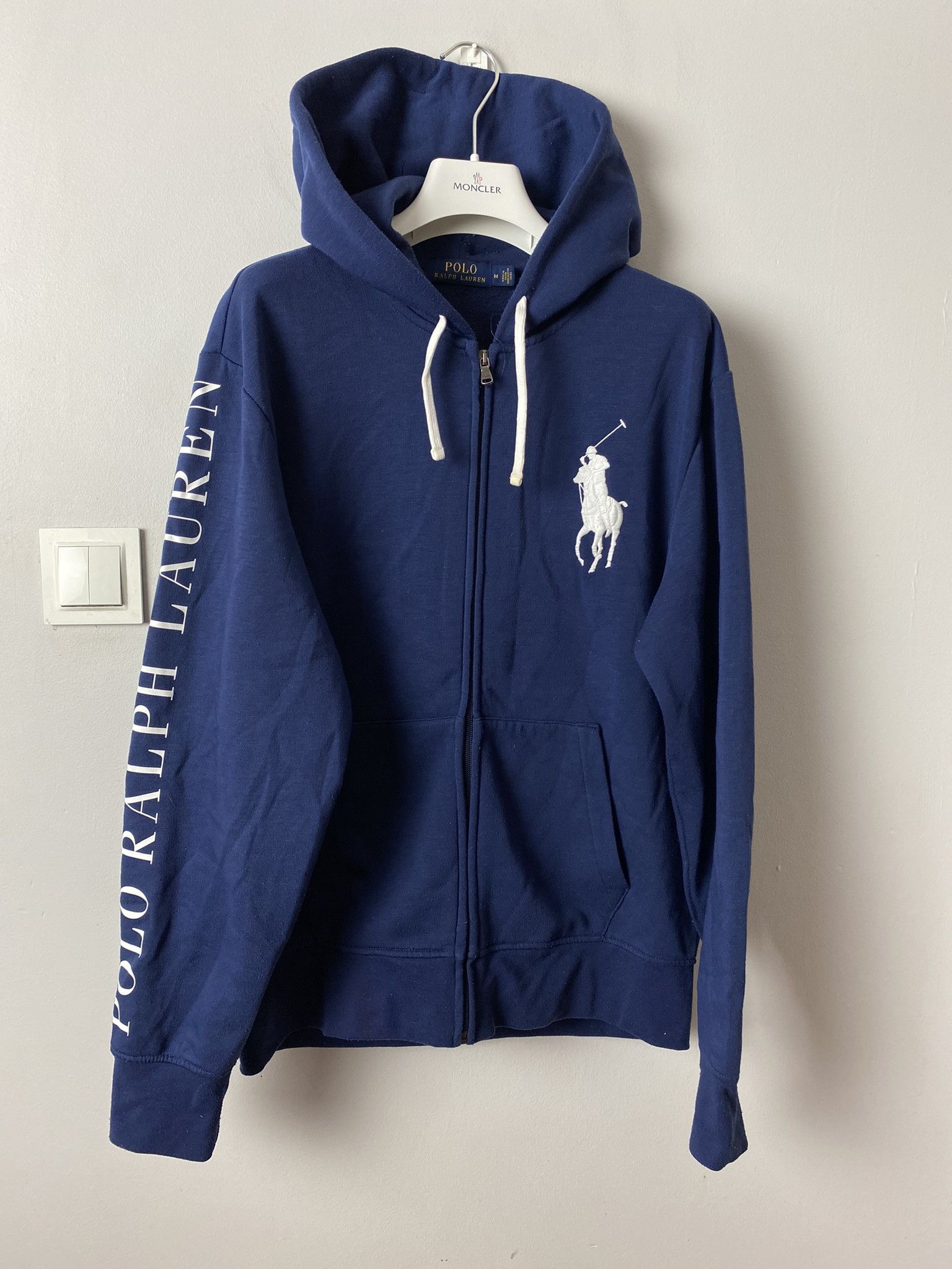 Polo Ralph Lauren Polo Ralph Lauren big pony zipup hoodie Grailed