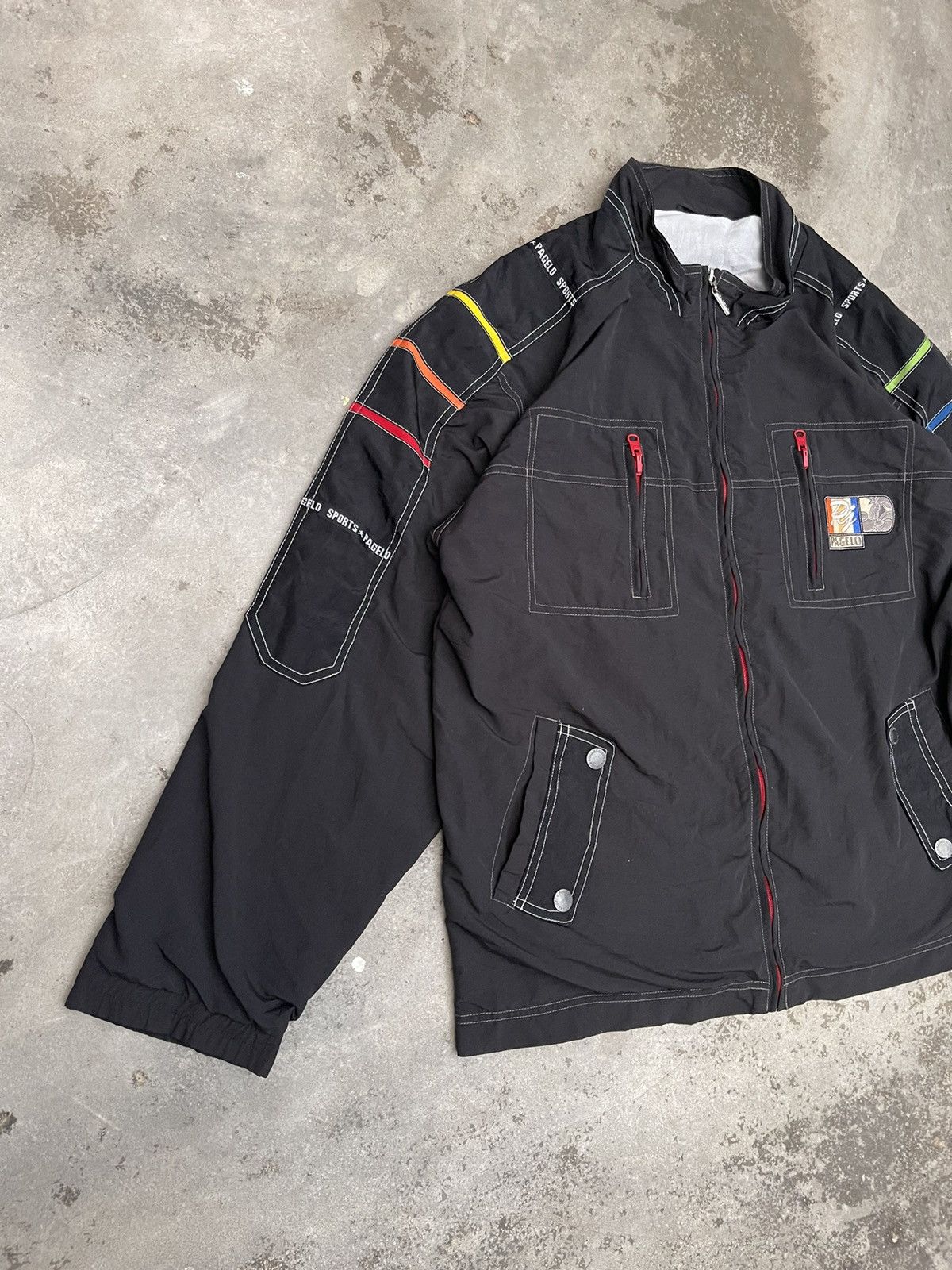 Japanese Brand Pagelo Sport Multi-Pocket Utility Jacket Size US L / EU 52-54 / 3 - 4 Thumbnail