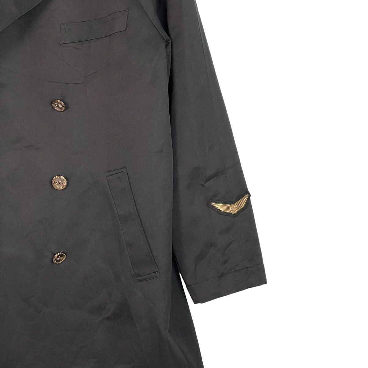 Japanese Brand × Vintage East Japan Railway Company Trench Coat Size US XL / EU 56 / 4 - 4 Thumbnail