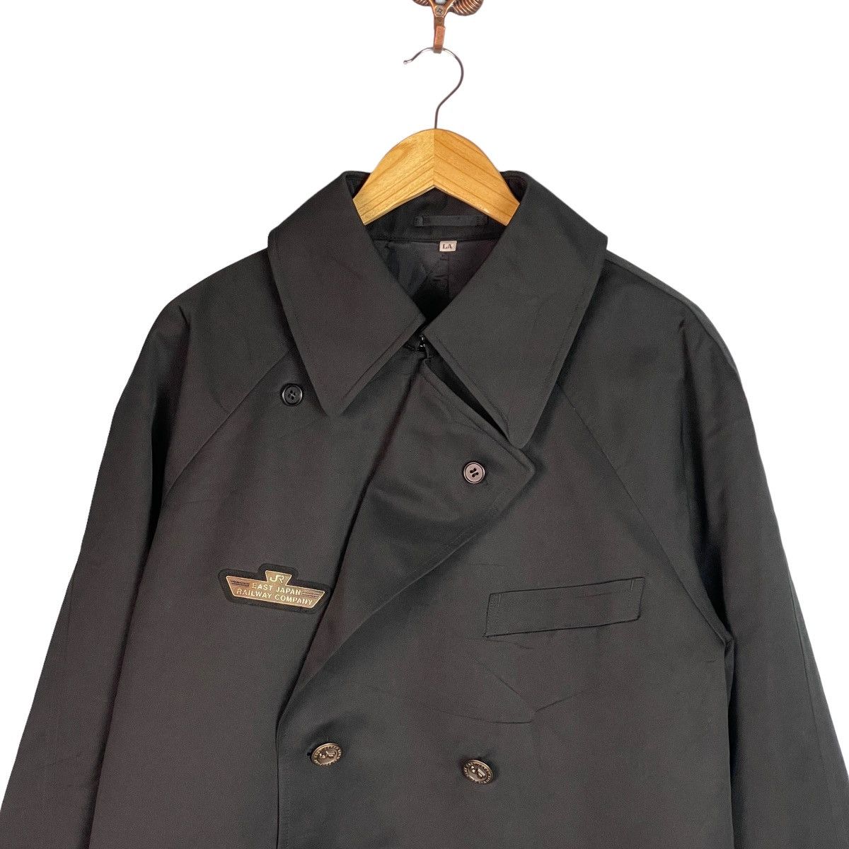 Japanese Brand × Vintage East Japan Railway Company Trench Coat Size US XL / EU 56 / 4 - 3 Thumbnail