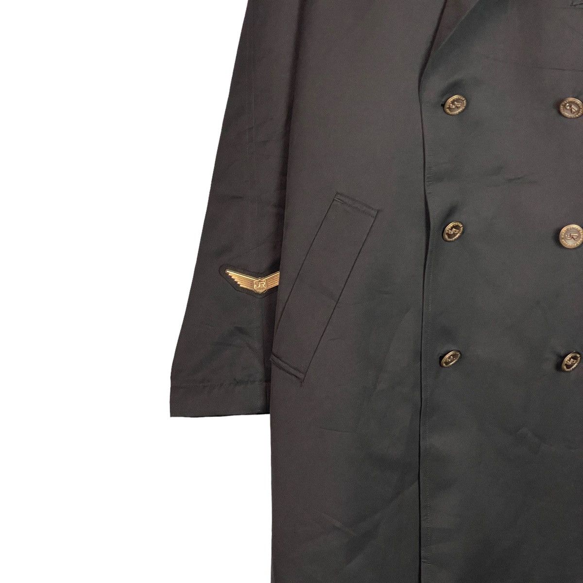 Japanese Brand × Vintage East Japan Railway Company Trench Coat Size US XL / EU 56 / 4 - 2 Thumbnail