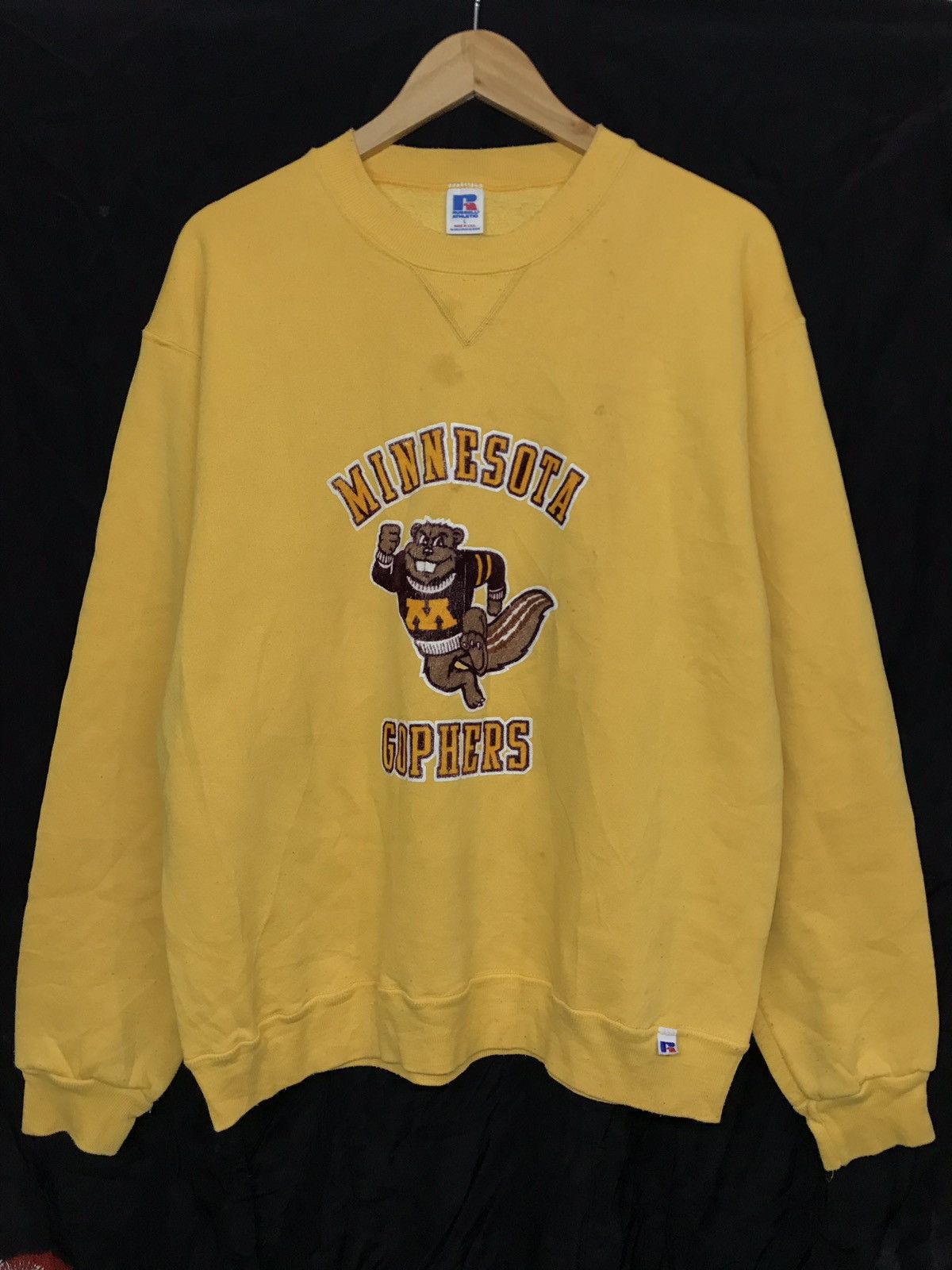 Russell Athletic × Vintage Vintage Minnesota Gophers Running Sweatshirt Size US L / EU 52-54 / 3 - 1 Thumbnail