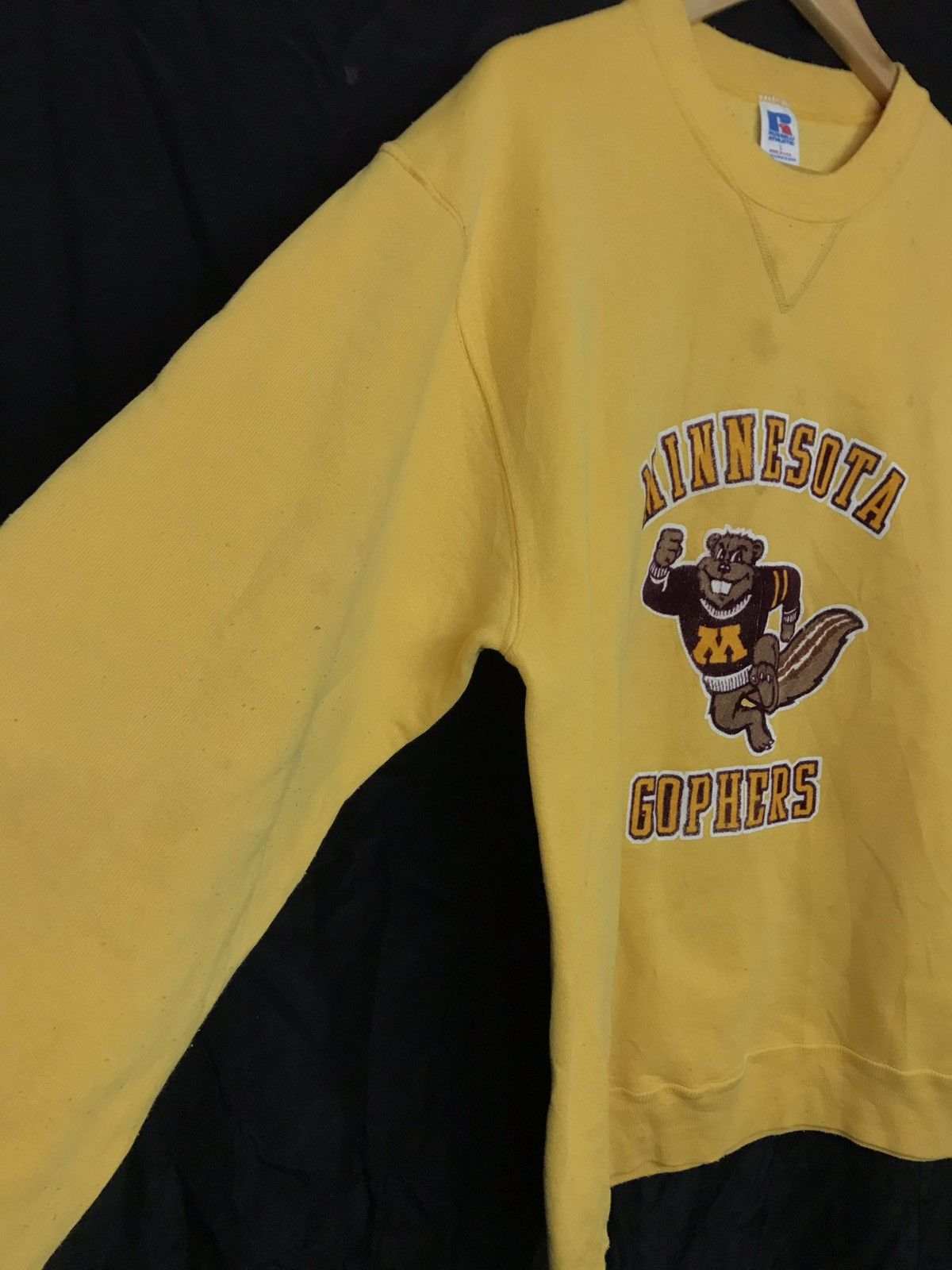 Russell Athletic × Vintage Vintage Minnesota Gophers Running Sweatshirt Size US L / EU 52-54 / 3 - 4 Thumbnail