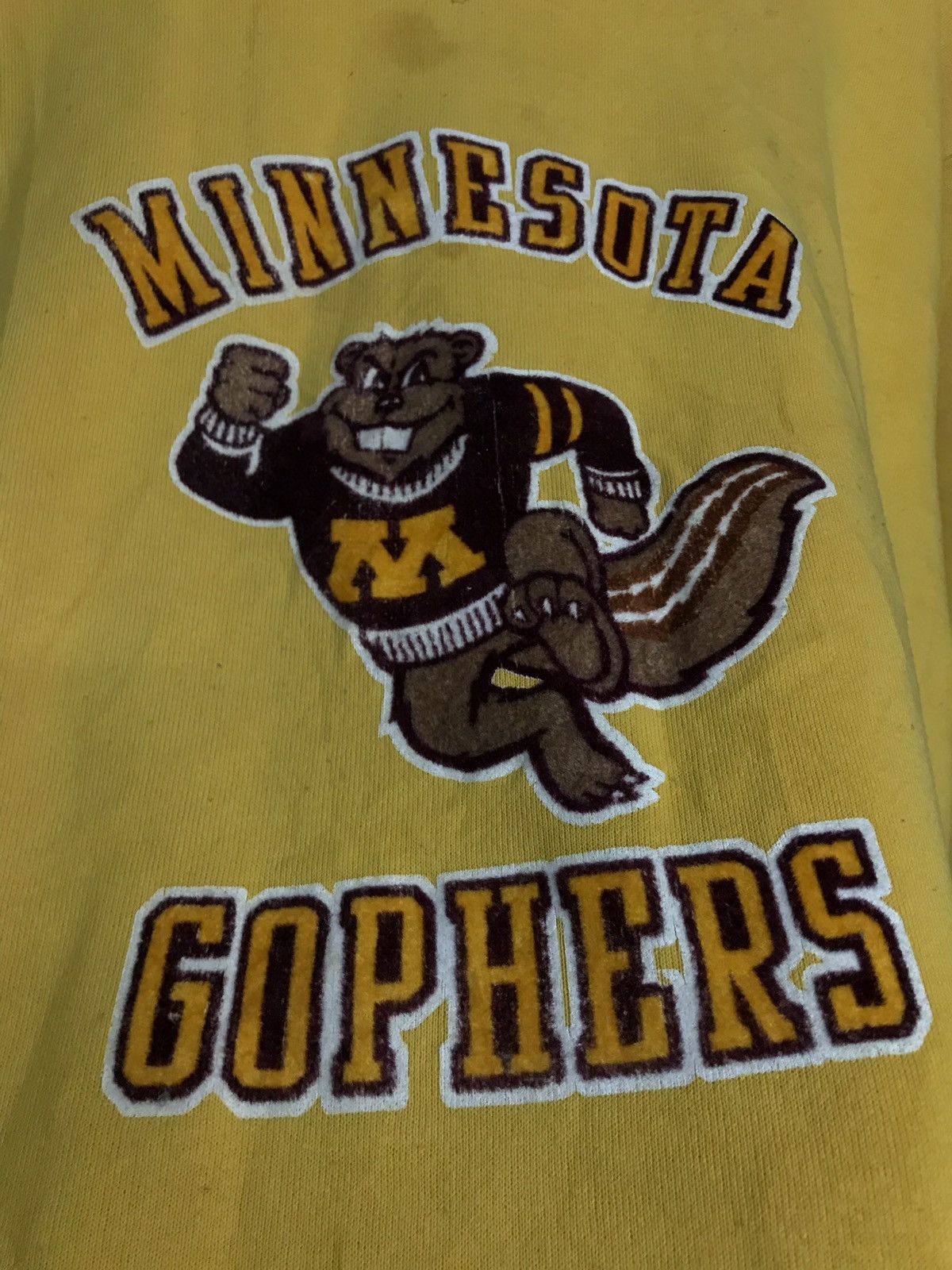 Russell Athletic × Vintage Vintage Minnesota Gophers Running Sweatshirt Size US L / EU 52-54 / 3 - 3 Thumbnail