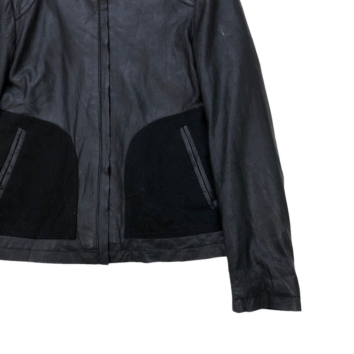 Genuine Leather Japanese Brand Flaix Goat Leather Jacket Easy Rider Jacket Size M / US 6-8 / IT 42-44 - 5 Thumbnail