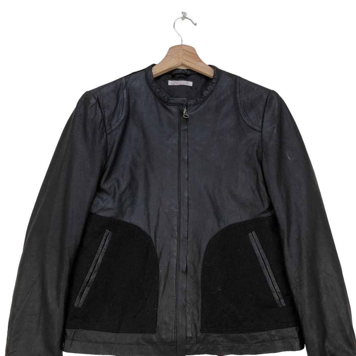 Genuine Leather Japanese Brand Flaix Goat Leather Jacket Easy Rider Jacket Size M / US 6-8 / IT 42-44 - 3 Thumbnail