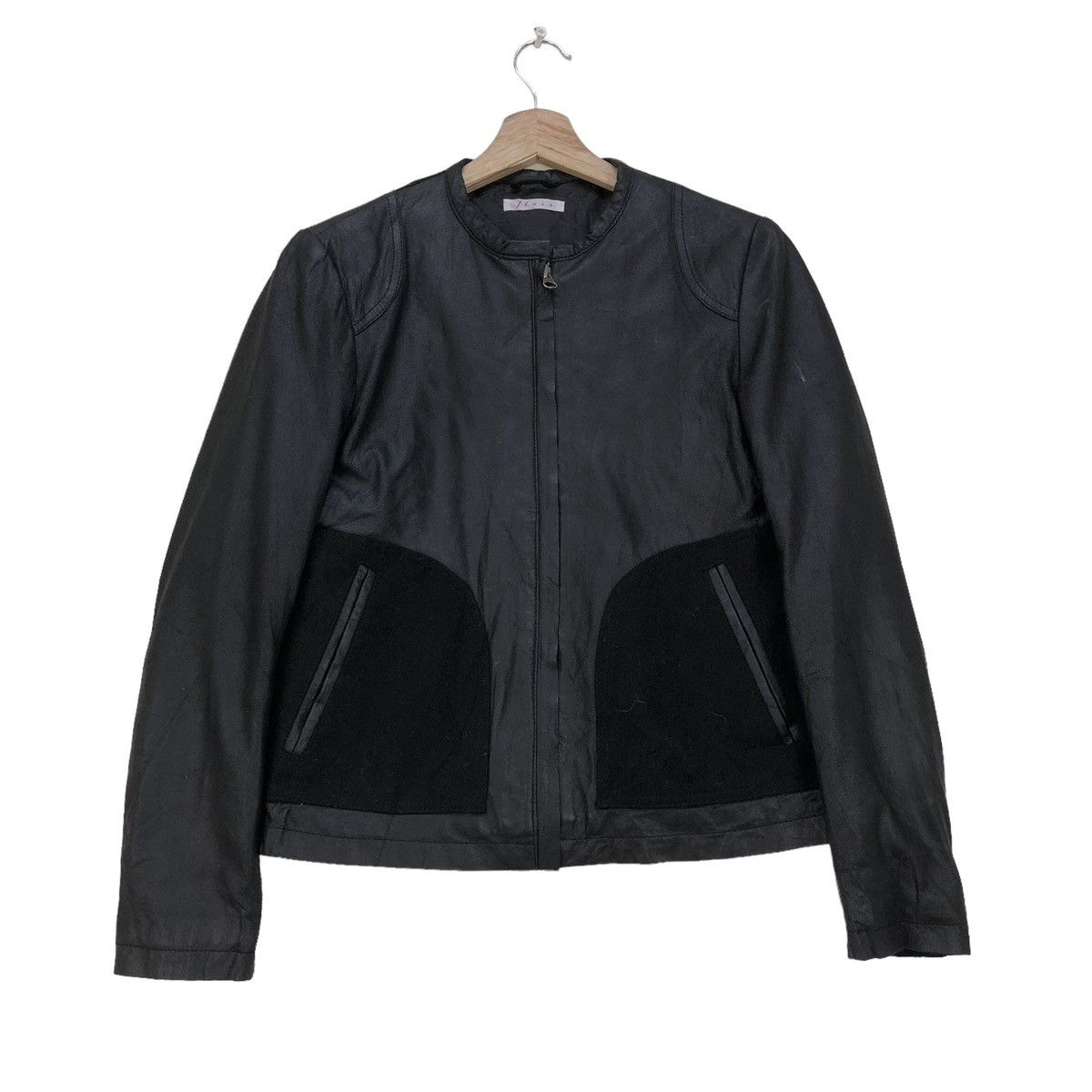 Genuine Leather Japanese Brand Flaix Goat Leather Jacket Easy Rider Jacket Size M / US 6-8 / IT 42-44 - 1 Thumbnail