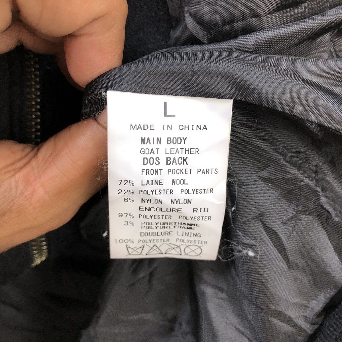 Genuine Leather Japanese Brand Flaix Goat Leather Jacket Easy Rider Jacket Size M / US 6-8 / IT 42-44 - 6 Thumbnail