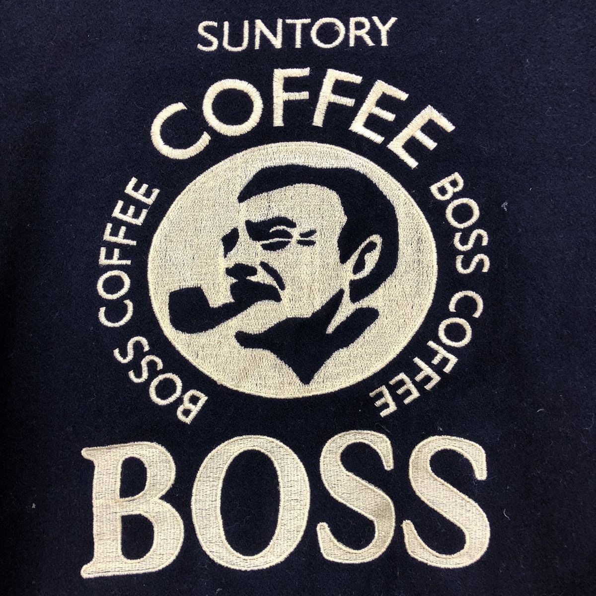 Vintage 🔥Vintage Varsity Suntory Coffee Letterman Embroidered Logo Size US L / EU 52-54 / 3 - 5 Thumbnail