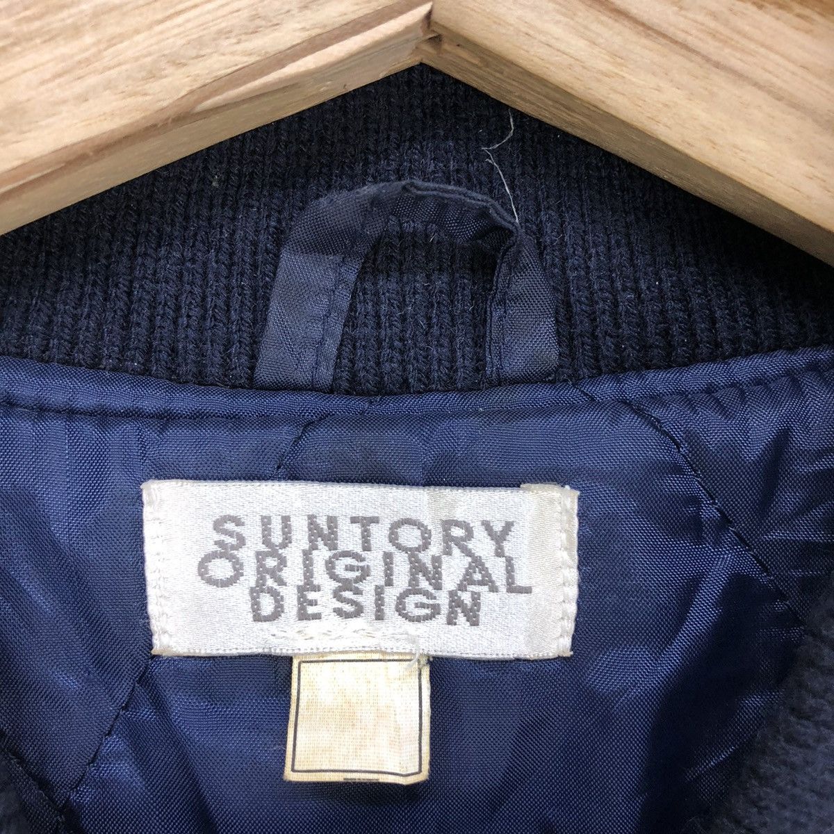 Vintage 🔥Vintage Varsity Suntory Coffee Letterman Embroidered Logo Size US L / EU 52-54 / 3 - 6 Thumbnail