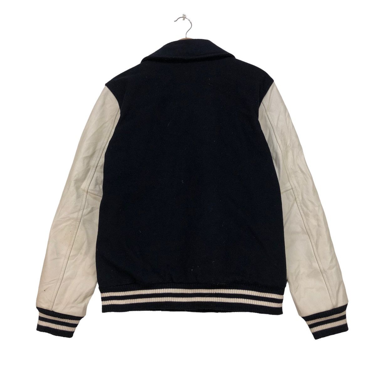 Beams Plus 🔥Rare!Vtg Beams Varsity Asymmetrical Embroidered Skull Logo Size US M / EU 48-50 / 2 - 4 Thumbnail
