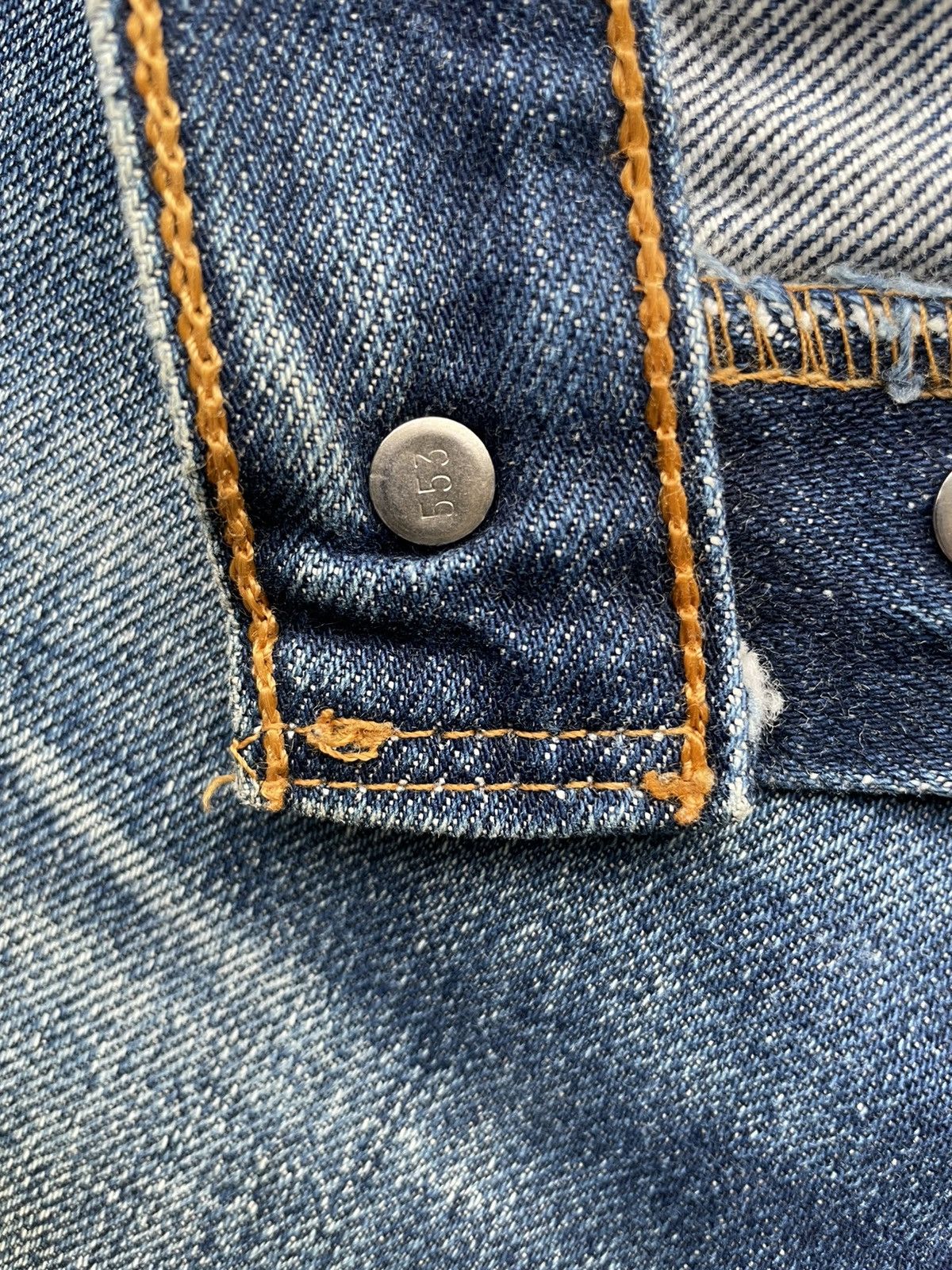 Levi's Vintage Levis 501 2000 USA Faded Wash Denim Size US 33 - 15 Thumbnail