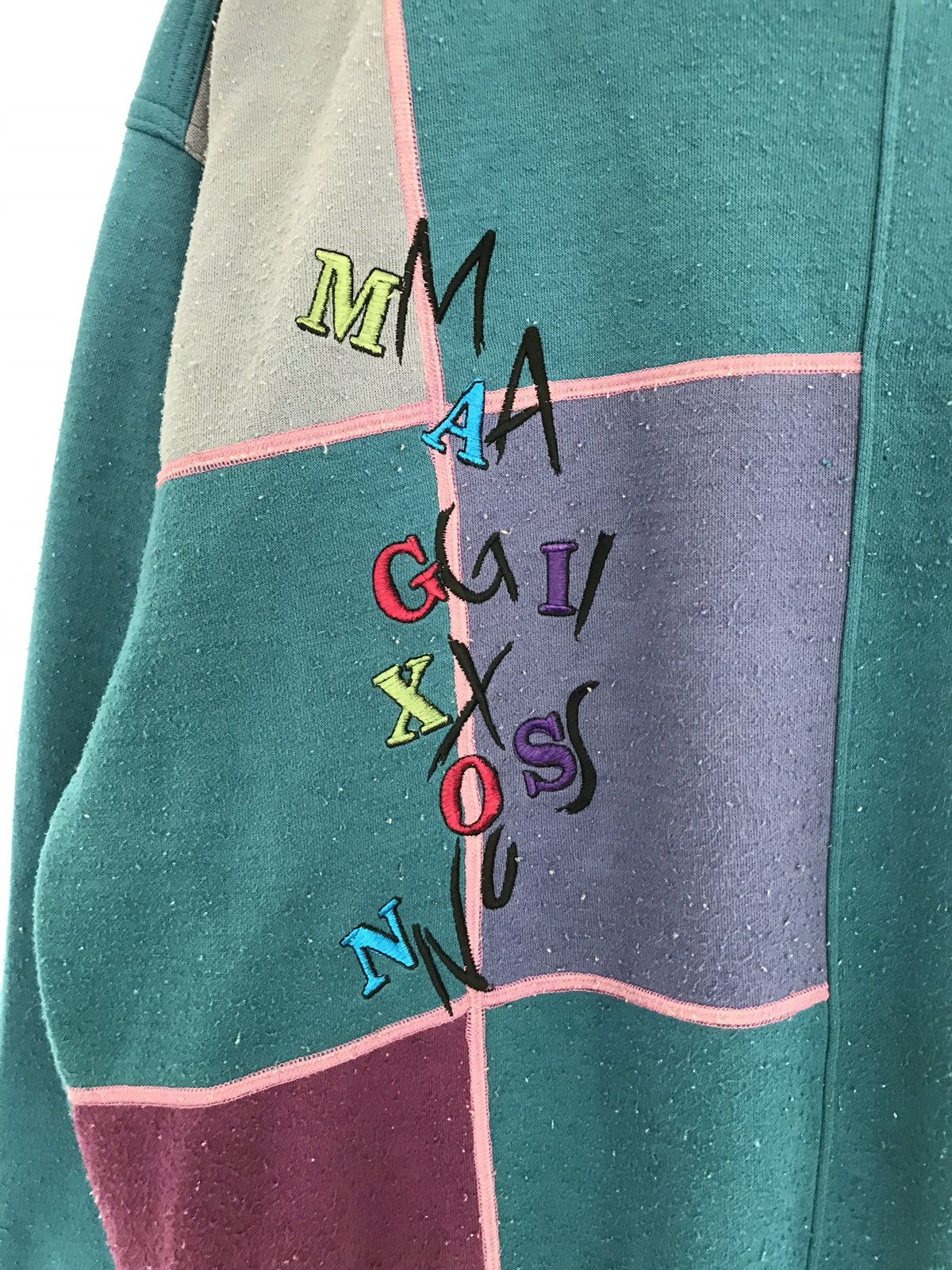 Vintage Vintage Magixson Multicolour Single Pocket Sweatshirt Size US L / EU 52-54 / 3 - 3 Thumbnail