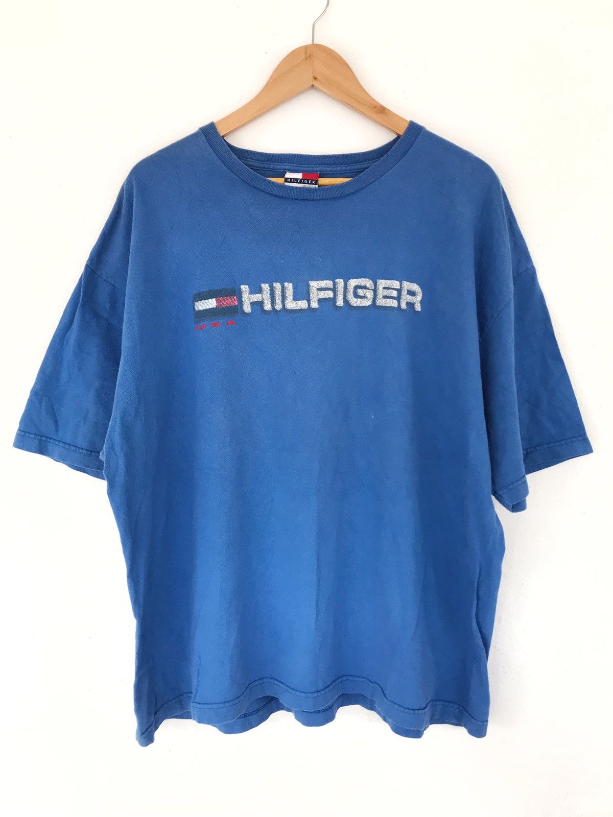 Tommy Hilfiger × Vintage Vintage Oversize tommy hilfiger logo shirt Size US XXL / EU 58 / 5 - 1 Thumbnail