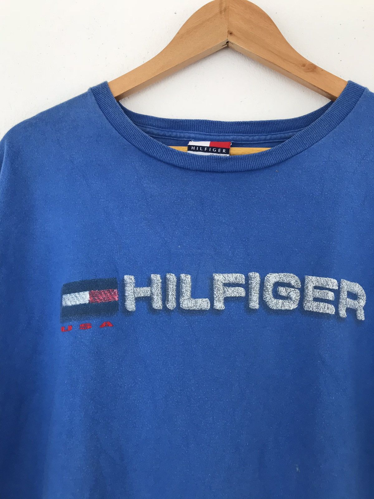 Tommy Hilfiger × Vintage Vintage Oversize tommy hilfiger logo shirt Size US XXL / EU 58 / 5 - 3 Thumbnail