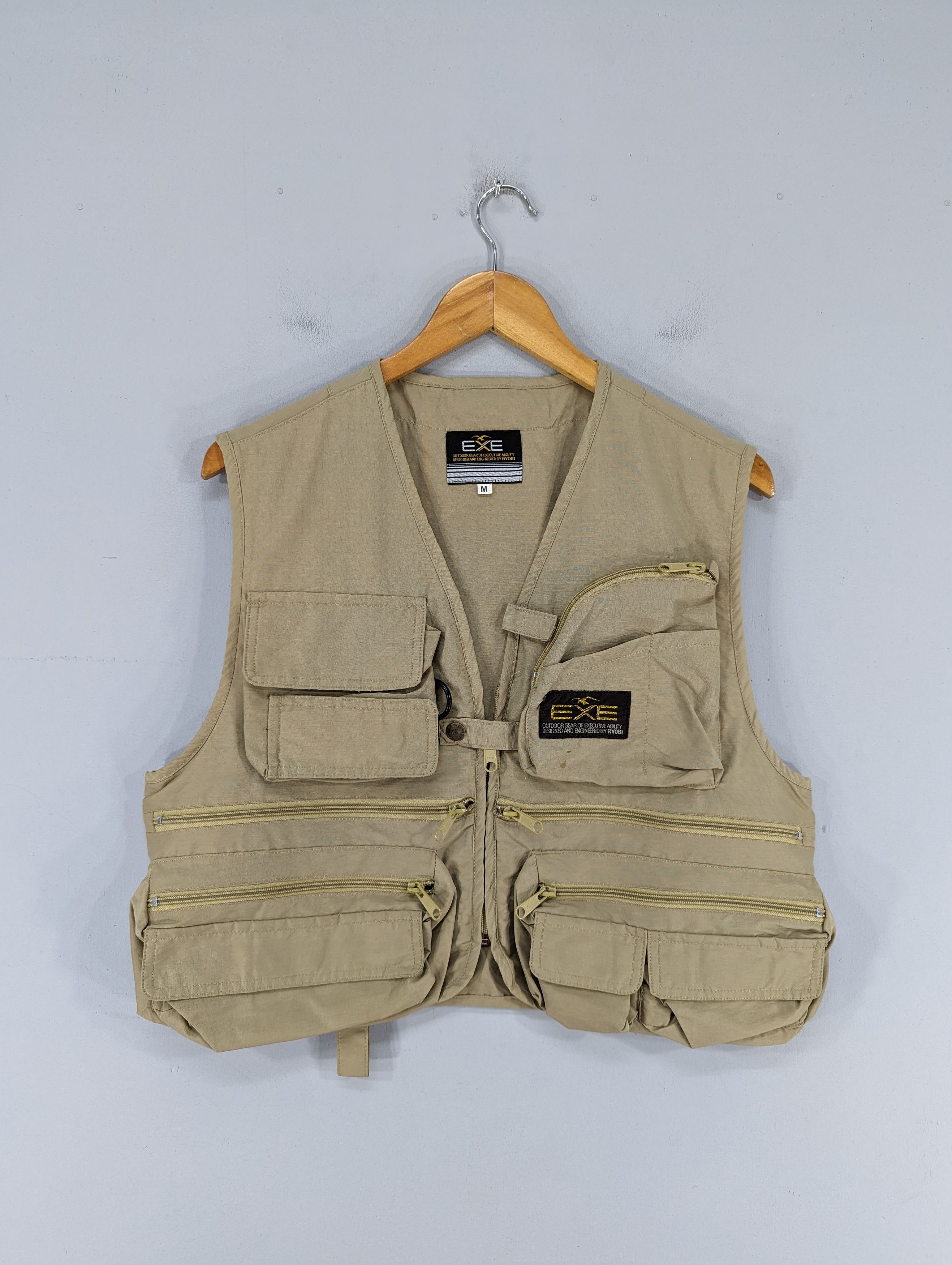 Japanese Brand 💥RARE💥Vintage 90s Exe By Ryobi Fishing Vest Jacket Size US M / EU 48-50 / 2 - 1 Thumbnail