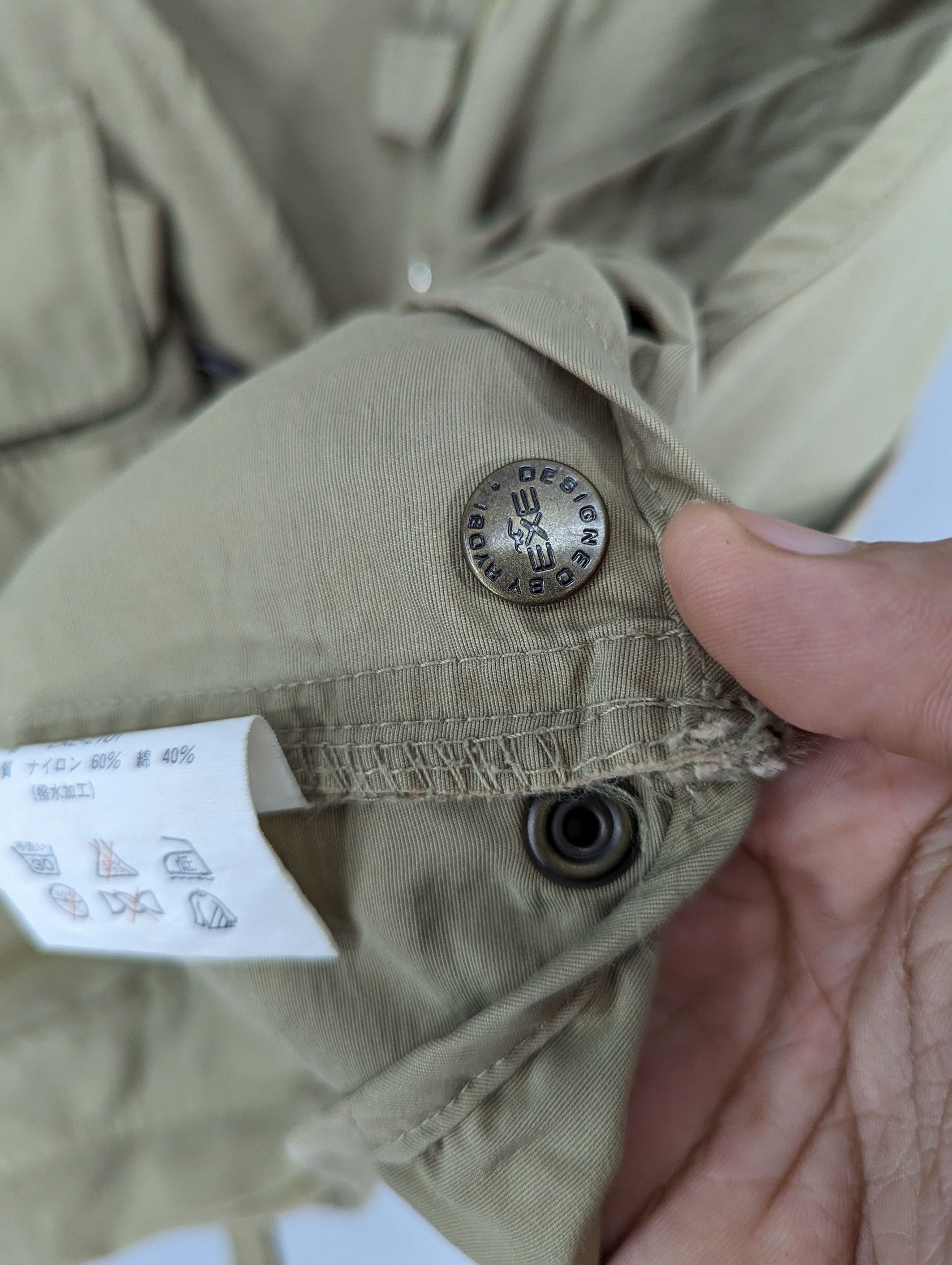Japanese Brand 💥RARE💥Vintage 90s Exe By Ryobi Fishing Vest Jacket Size US M / EU 48-50 / 2 - 7 Thumbnail