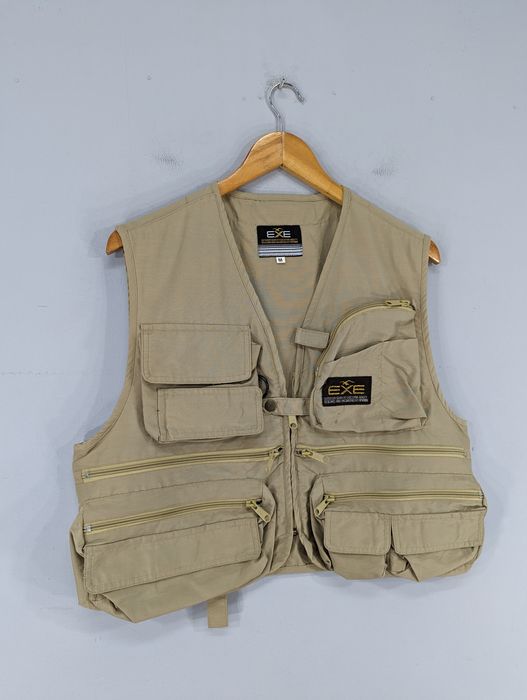 Tracey Vest 💥RARE💥Vintage 90s Exe By Ryobi Fishing Vest Jacket
